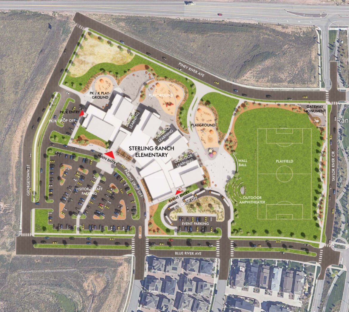Sterling Ranch Elementary Rendering