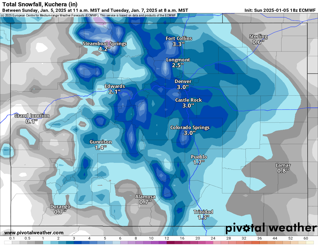 Sub-zero temperatures and more snow forecast for Colorado’s mountains | Whiteout snow report