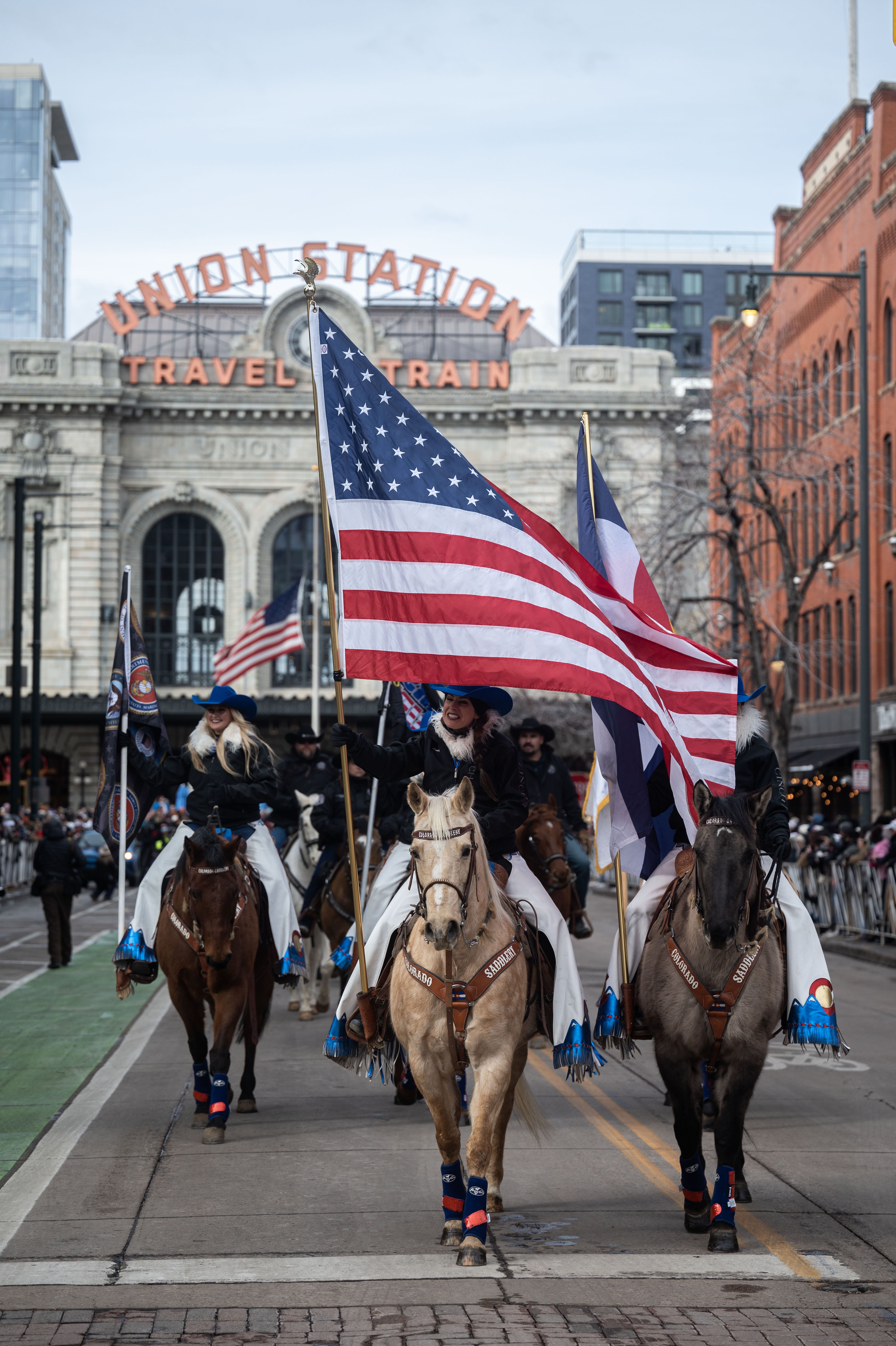 No bull: Steerless National Western Stock Show parade marches through downtown Denver