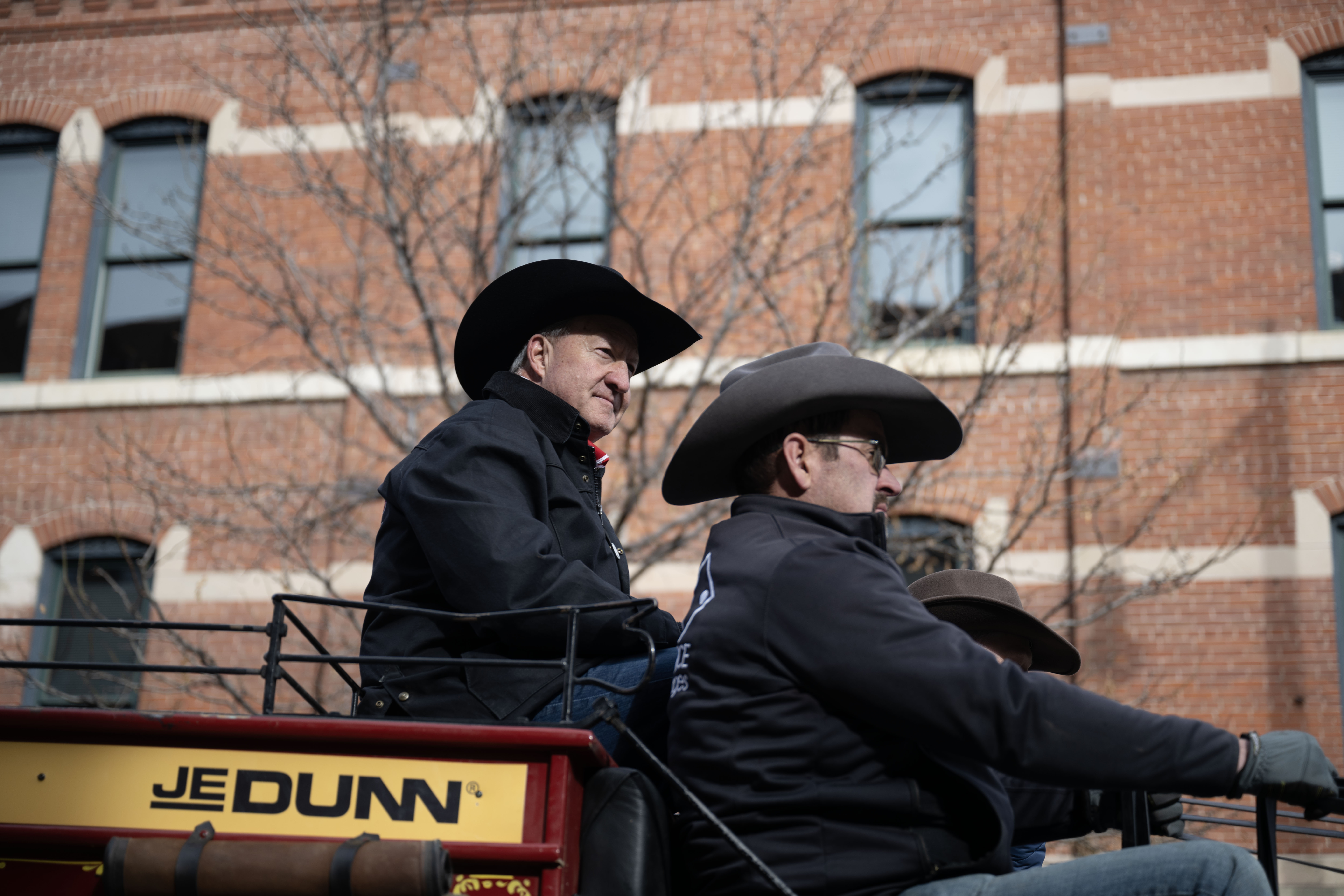 FILE PHOTO: Paul Andrews, CEO of the National Western Stock Show, waves to the crowd during the National Western Stock Show opening day Parade down 17th street in Denver on Thursday, Jan. 9, 2025. (Stephen Swofford, Denver Gazette) (StephenSwoffordPhotographerstephen.swofford@gazette.comhttps://secure.gravatar.com/avatar/1ddcaf11c5d70eaa58546ddc4e038687?d=mm&r=g)