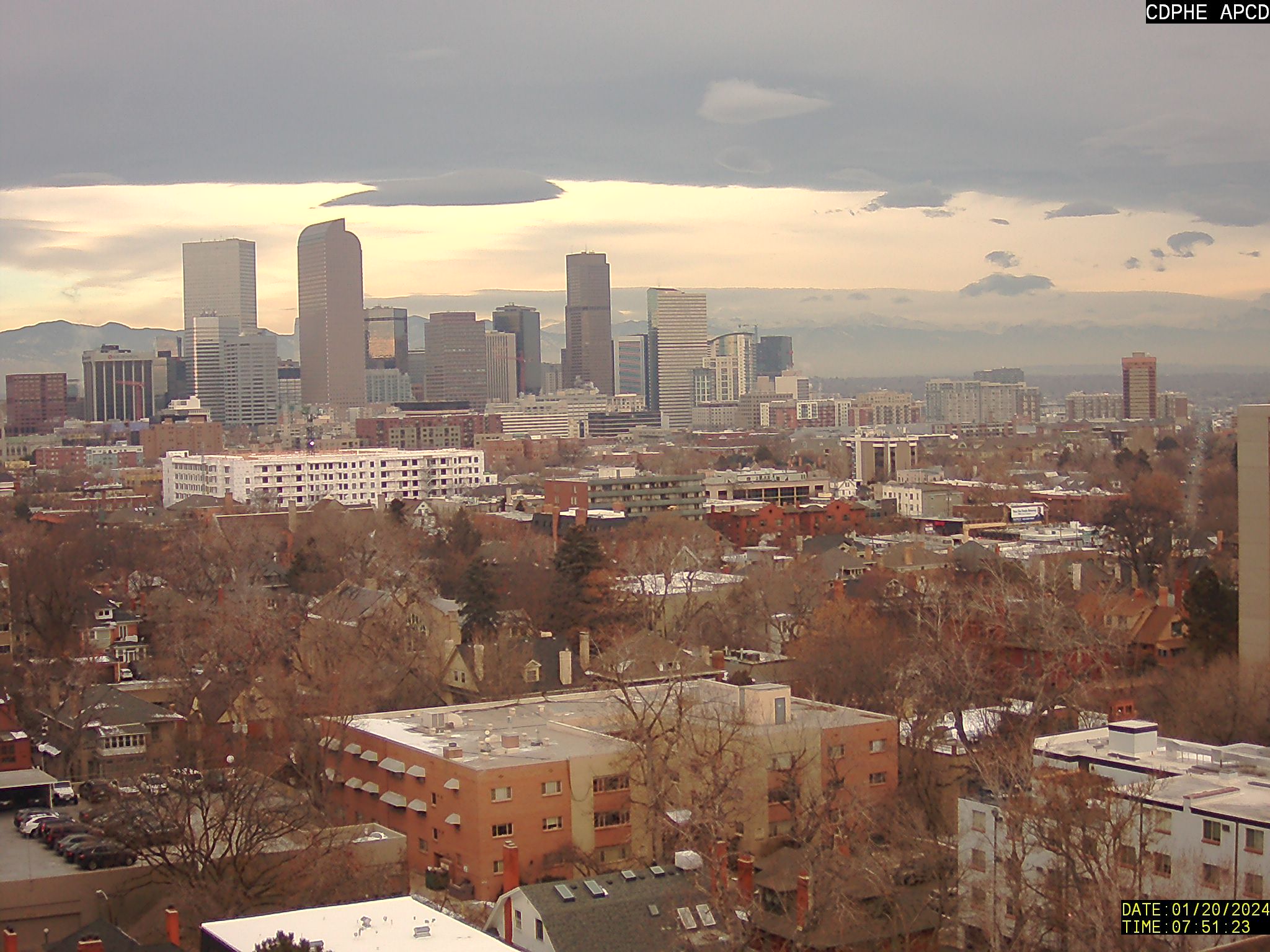 Denver weather: Overcast and chilly, with a chance of snow showers Thursday