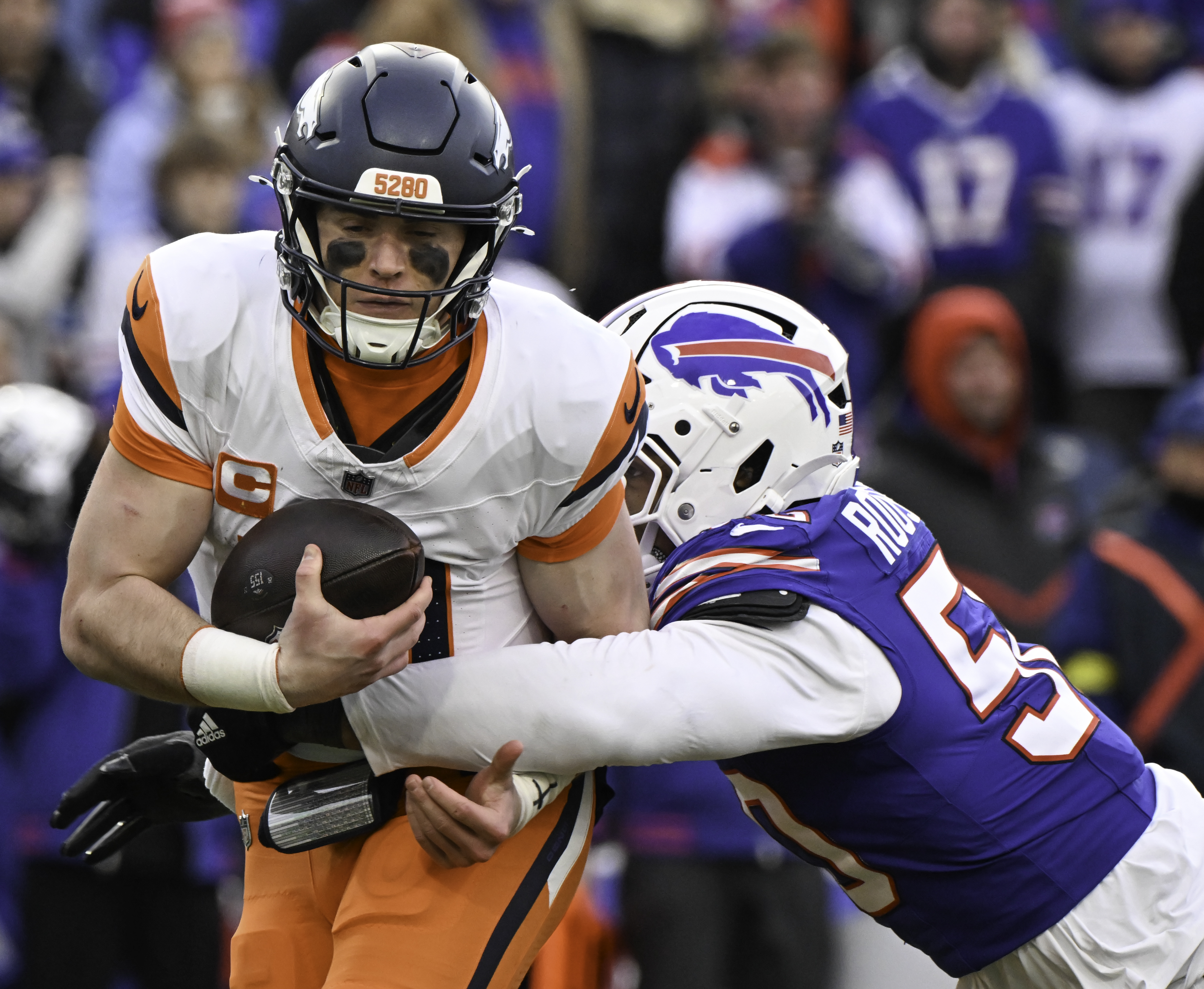 Bo Nix starts hot, falls short in Broncos playoff debut: ‘Our trajectory is going up’