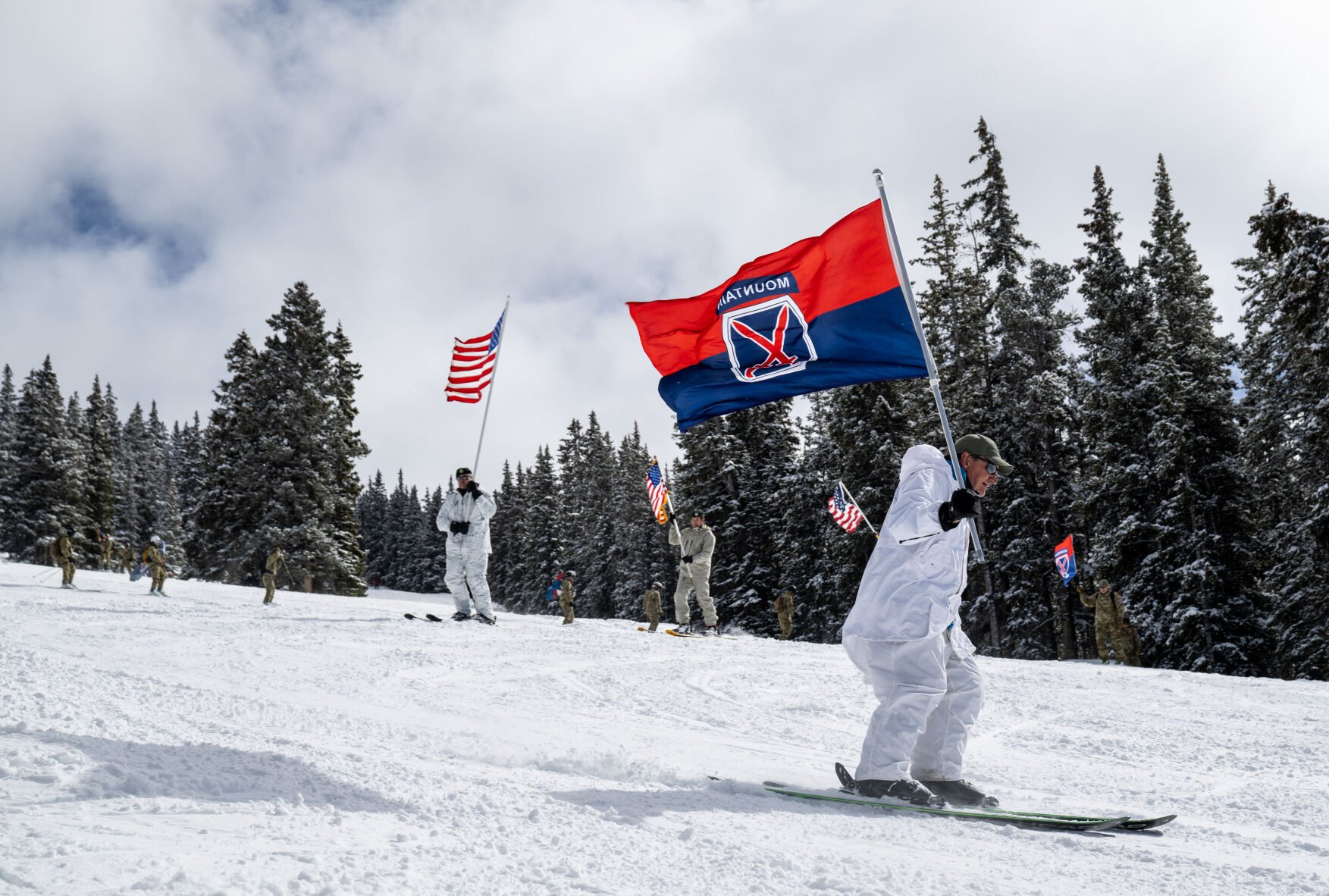PHOTOS: Military members and descendants honor the 10th Mountain Division