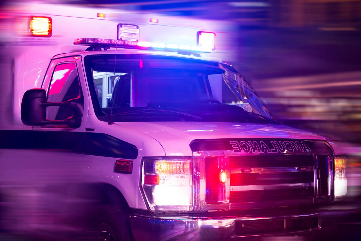 Passenger killed after car jumps curb, crashes into light pole in Aurora