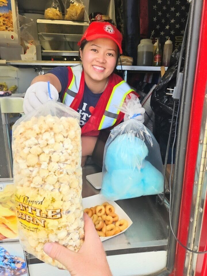 emergency mini treats popcorn