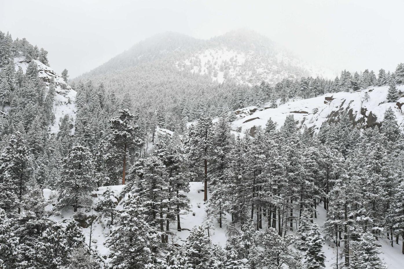 Colorado snowfall totals for Friday, Feb. 21