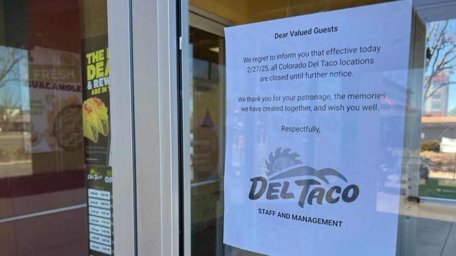 Del Taco closure 2-27-25