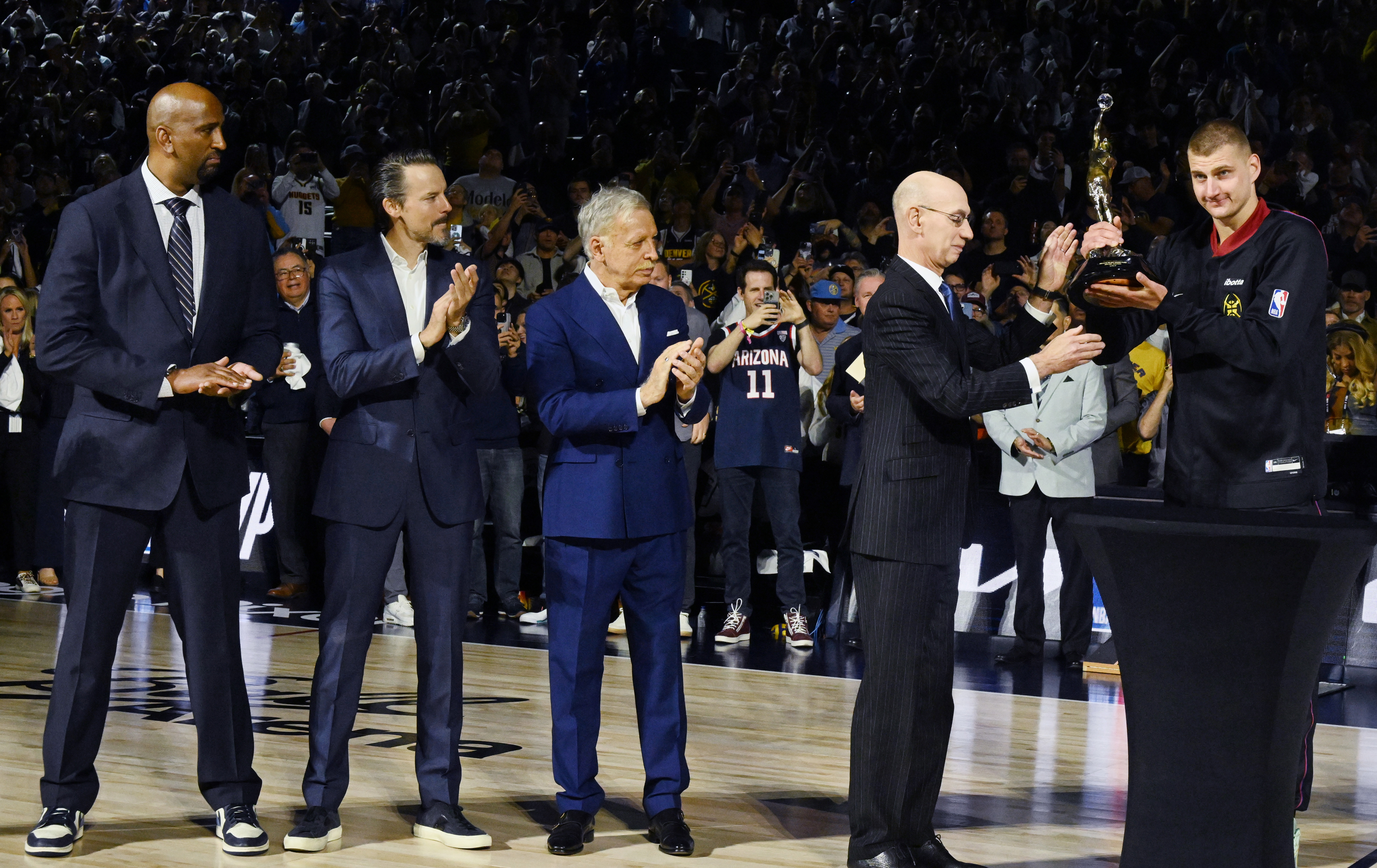 Denver Nuggets general manager Calvin Booth explains quiet trade deadline