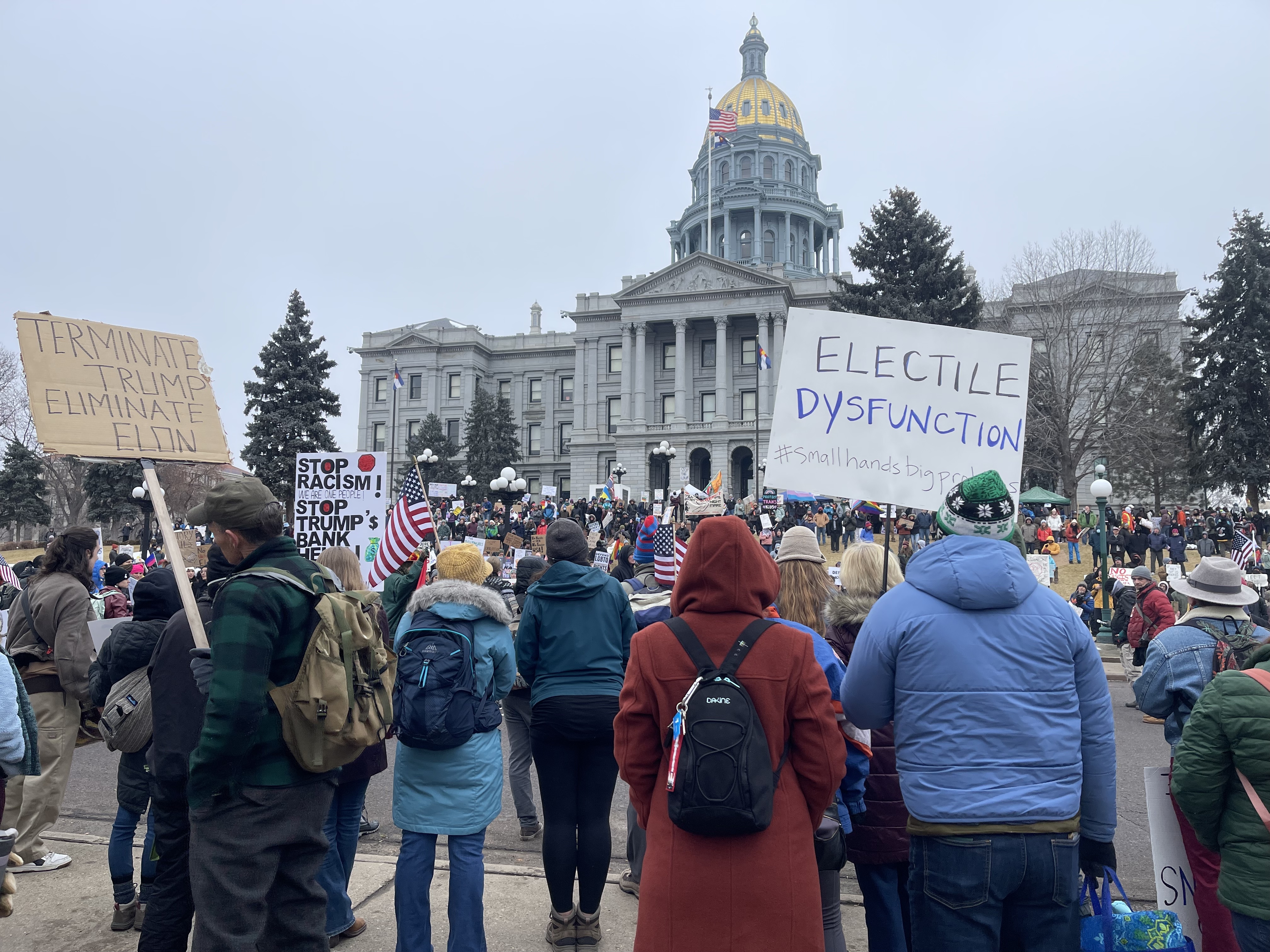 About 2,500 people gathered at the state Capitol on the Presidents Day Monday Feb. 17, 2025 to protest President Donald Trump’s executive orders, which have targeted everything from U.S. foreign aid to immigration. (NicoBrambilanico.brambila@denvergazette.comhttps://denvergazette.com/content/tncms/avatars/4/ec/74a/4ec74aa2-71b0-11ed-af6f-0f0ae7acf7b0.d52fca74e95503d77da50127c9ff4e2d.png)