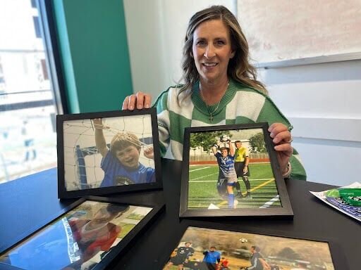 Tami DePalma holds photos of her son, Dominic, who was killed in a drunk driving accident. He had the nickname Diesel, which he received for his energetic play on the soccer field. (ChrisOsherchris.osher@gazette.comhttps://secure.gravatar.com/avatar/37b1669604ce421c8384b5b2afeef8d4?d=mm&r=g)
