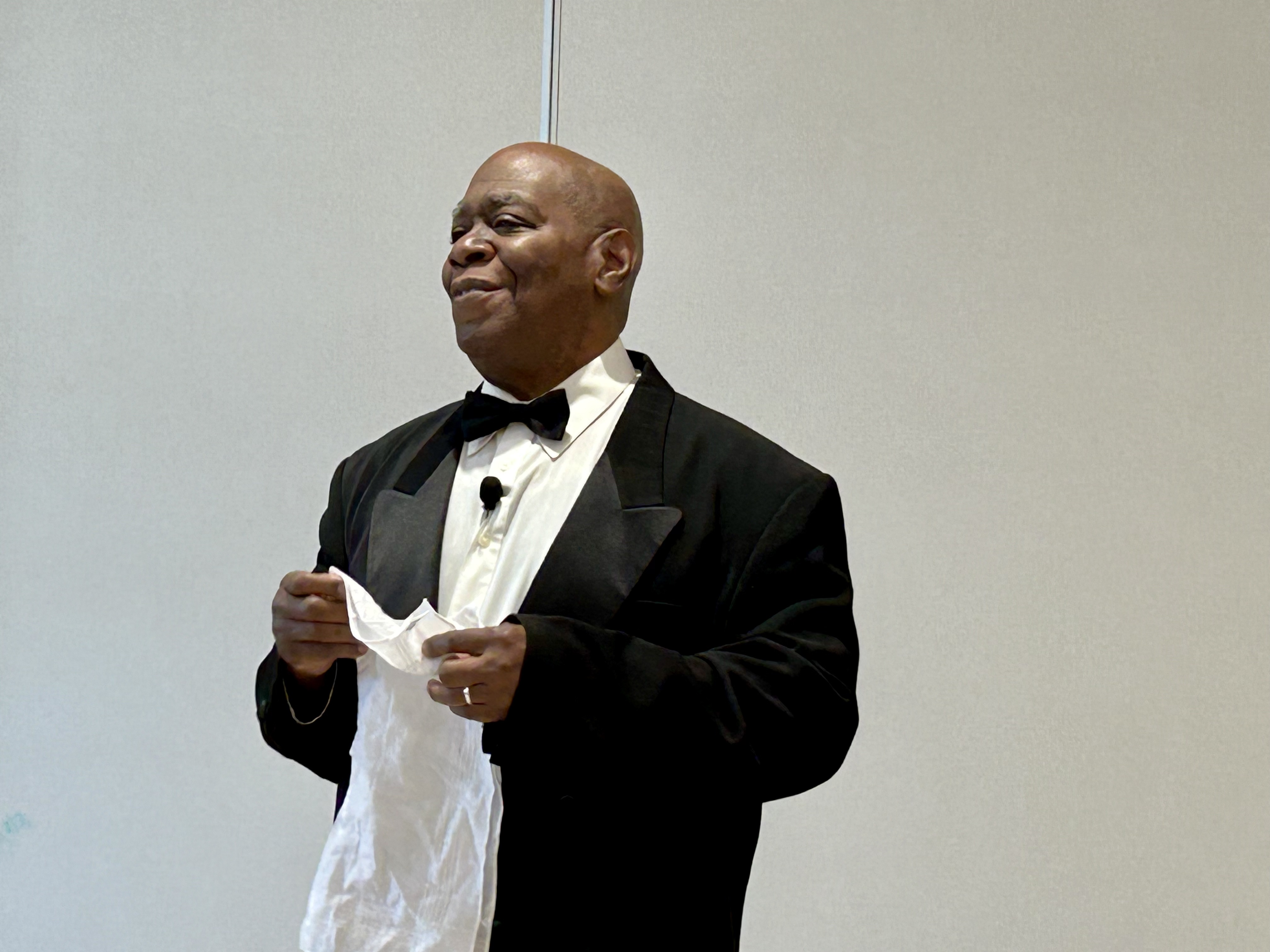 Actor Marvin Jefferson brought Louis Armstrong back to life with his Chautauqua performance at the LINC Library innovation Center in Greeley Monday. (Courtesy photo, Jason Van Vleet)