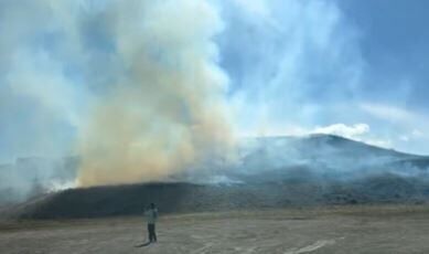 Homes threatened, but grass fire off Garden of the Gods Road contained at 20 acres