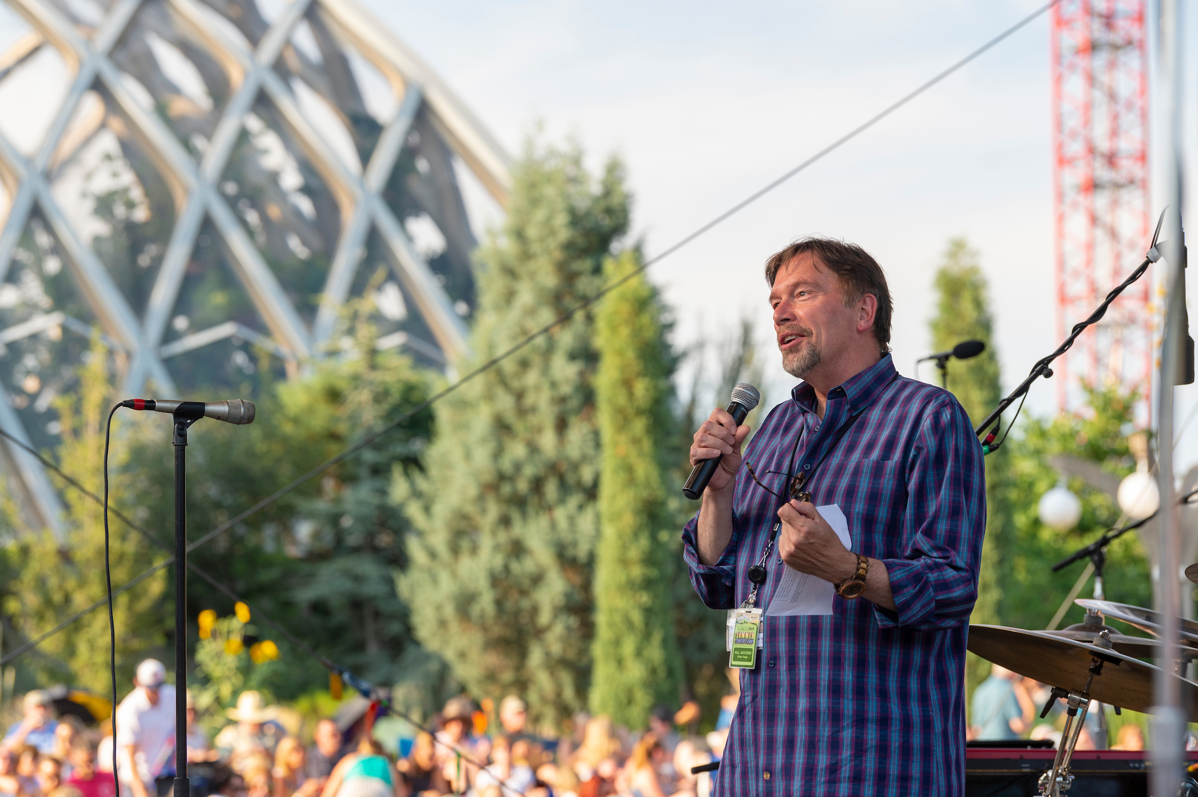 Vogt enjoyed attending the Denver Botanic Gardens summer concert series, and asked his favorite show, he said, “I have music I like better — like JJ Gray and Mofro — but it was a privilege to see Tony Bennet. I couldn’t believe I was standing 30 feet away, and every single song he did was great.” (Courtesy photo, Scott Dressel-Martin/Denver Botanic Gardens)