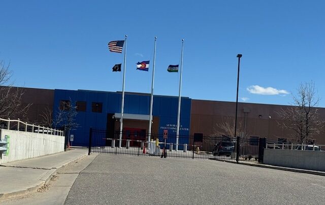 The entrance to the Aurora ICE Processing Center on March 18, 2025. (CarolMcKinleyDenver Enterprise Reportercarol.mckinley@gazette.comhttps://denvergazette.com/content/tncms/avatars/5/c3/a0f/5c3a0fbe-1007-11ec-9e18-b7f42cfa4b0f.9565a0ce58866e86bcf18260621c2a46.png)