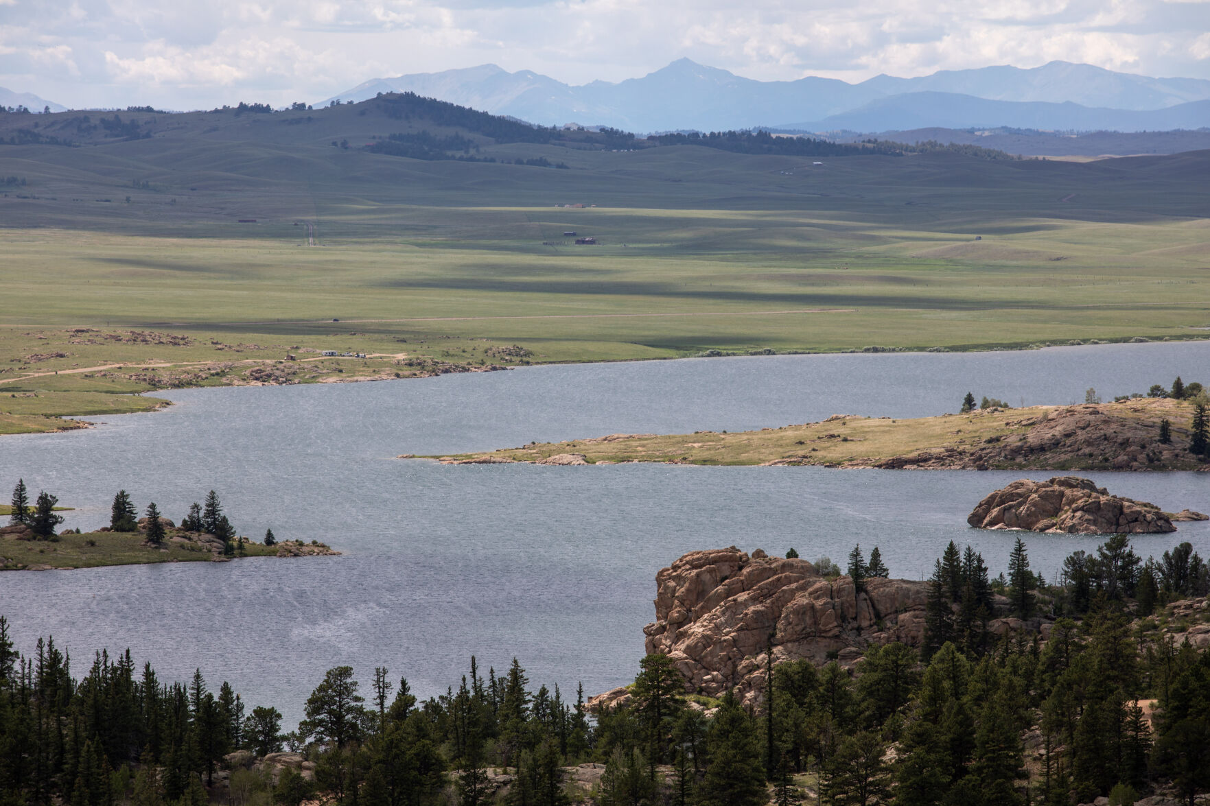 The Eleven Mile Reservoir, which dates back to the 1930s and provides drinking water for Denver, feeds the South Platte River on Wednesday, July 20, 2022. Gazette file (JohnStemberPhoto Internjohn.stember@gazette.comhttps://secure.gravatar.com/avatar/9413e1cb22a16d941b2a54a99000f76c?d=mm&r=g)