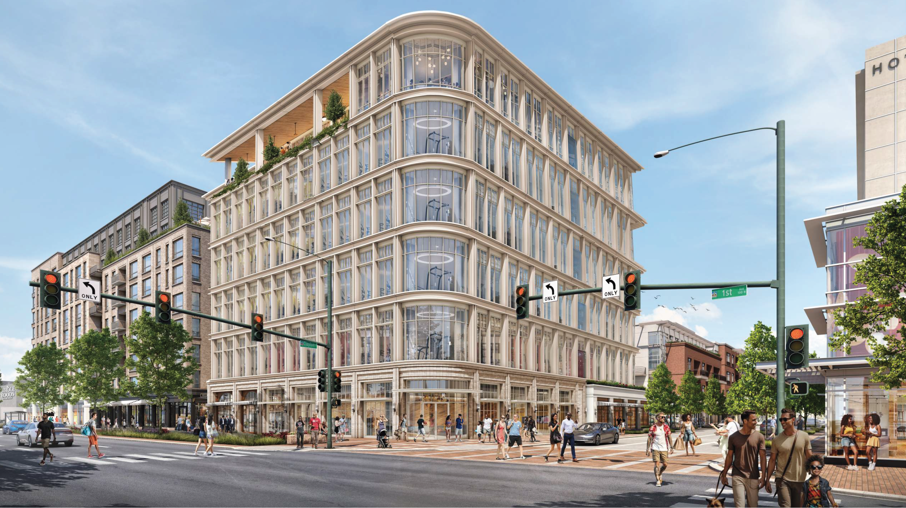 A rendering of Cherry Lane, a luxury mixed-use development in Denver's Cherry Creek North. (Courtesy photo, BMC Investments)