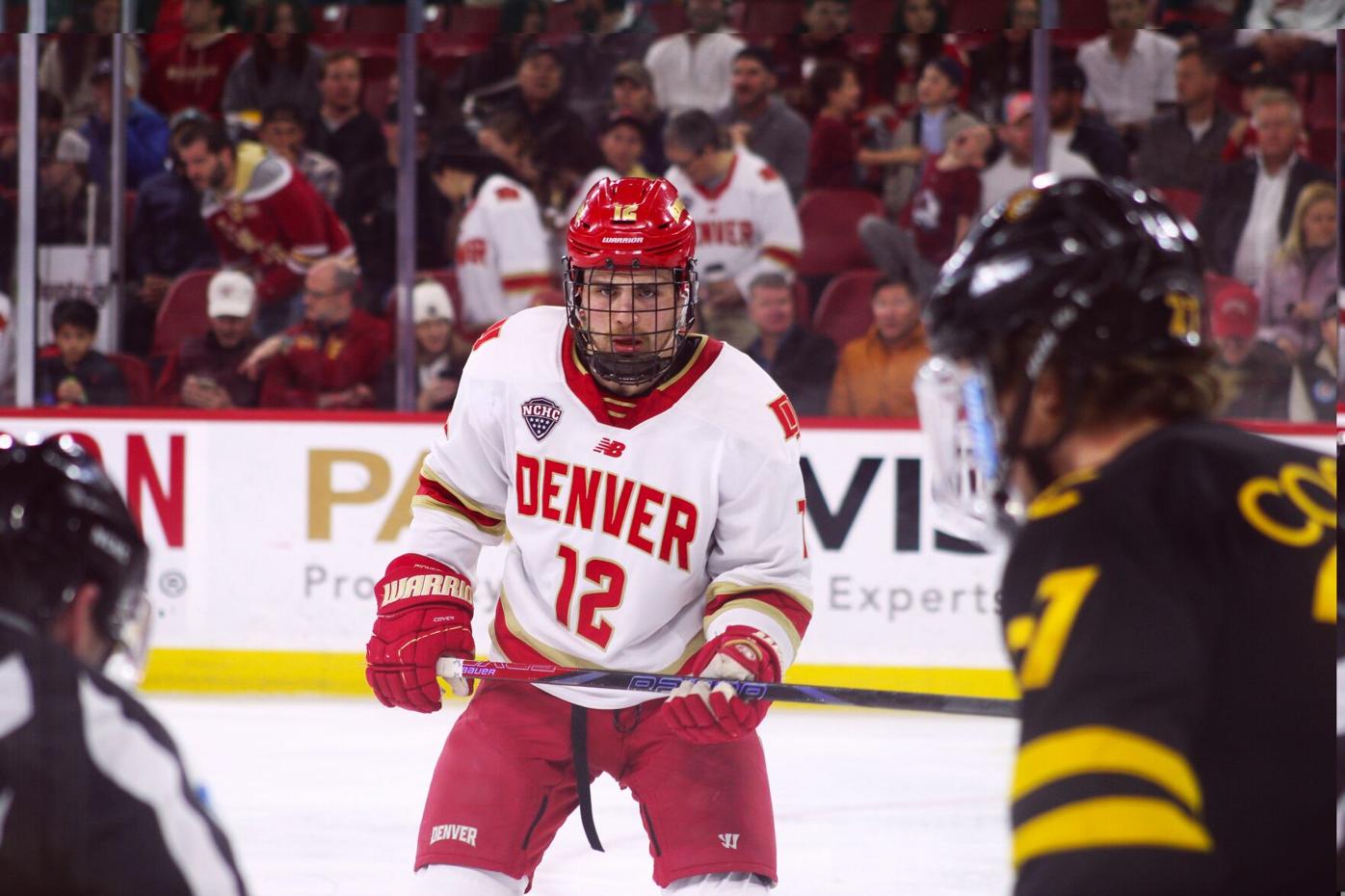 Sam Harris, DU hockey vs. CC