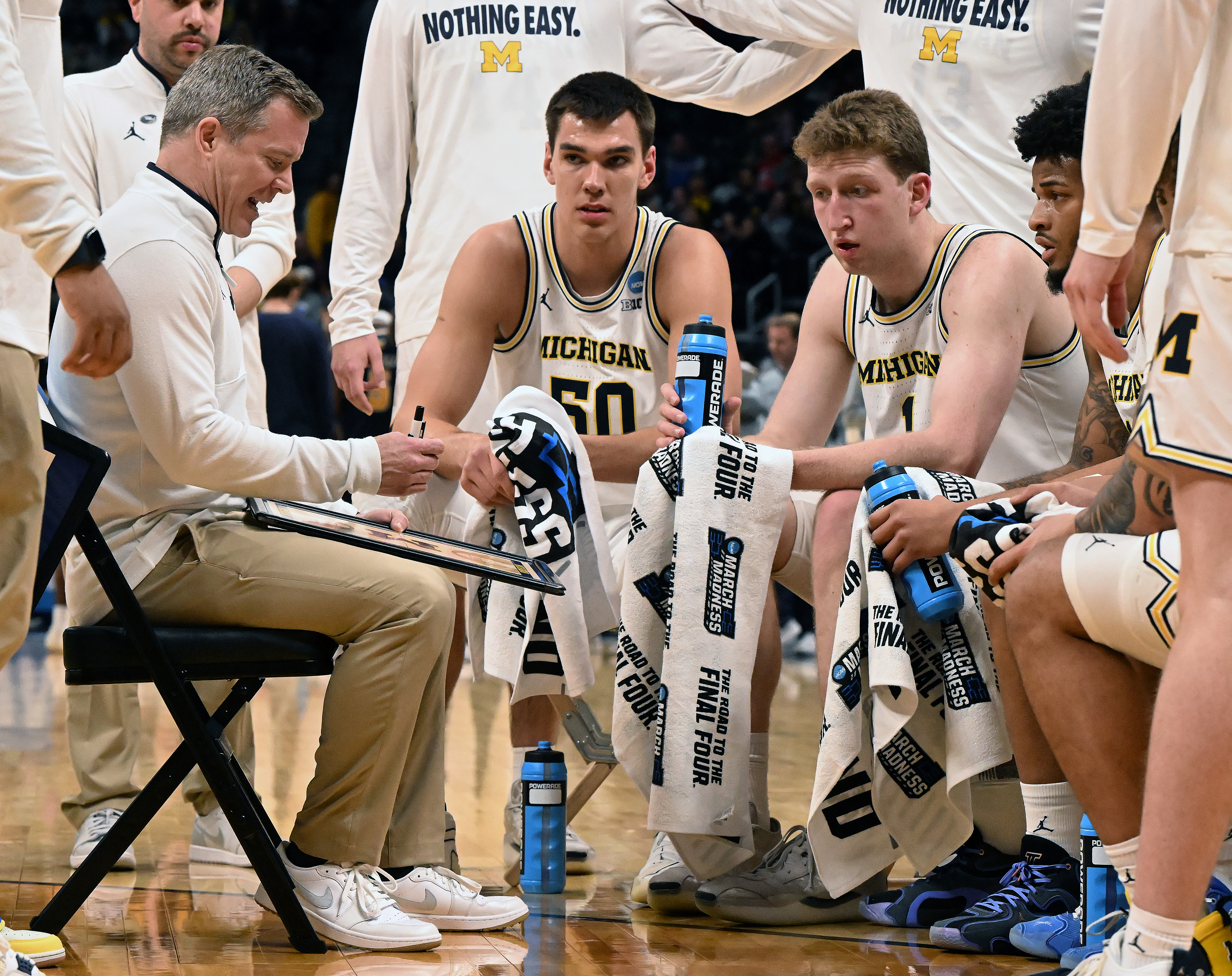 No. 5 Michigan’s strength too much for trendy pick No. 12 UC San Diego