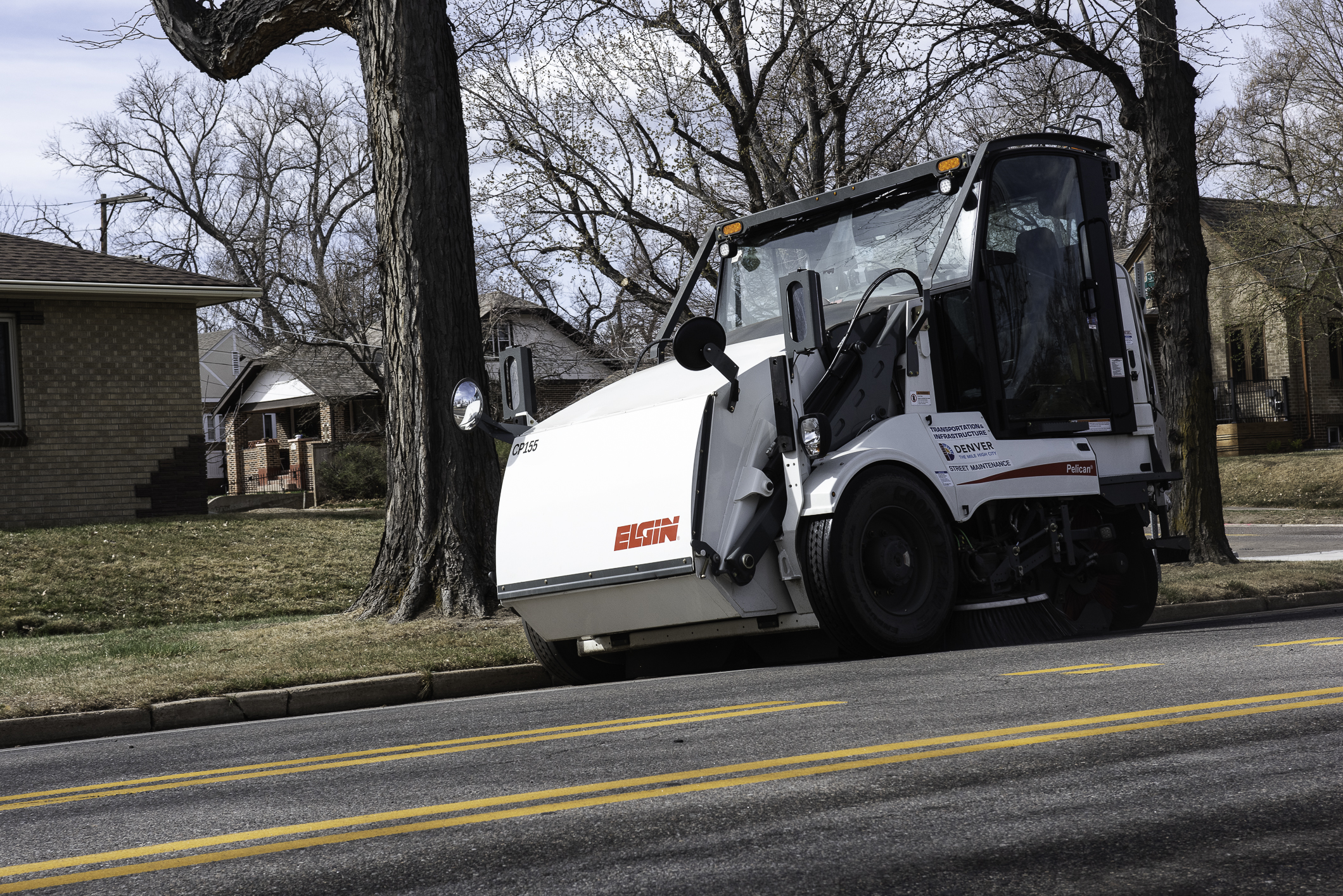 Last year, DOTI's Street Maintenance Division swept 113,846 lane miles and collected 46,478 cubic yards of dirt and debris – enough to fill 14 Olympic-size swimming pools, according to the city’s website. (Deborah Grigsby)