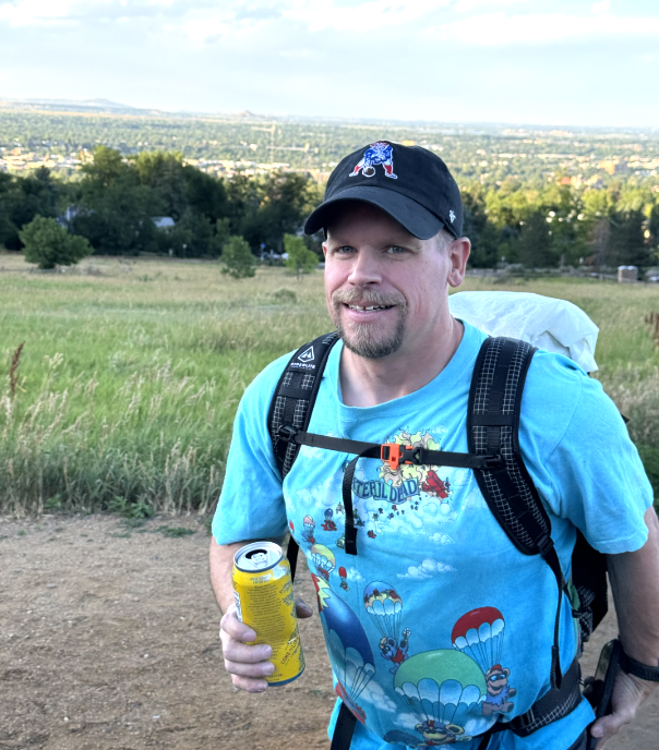 Marc Horan from Golden died after a fall while climbing in Boulder Canyon on Sunday, March 23, 2025. (Courtesy of Sarah Zubrin via GoFundMe)