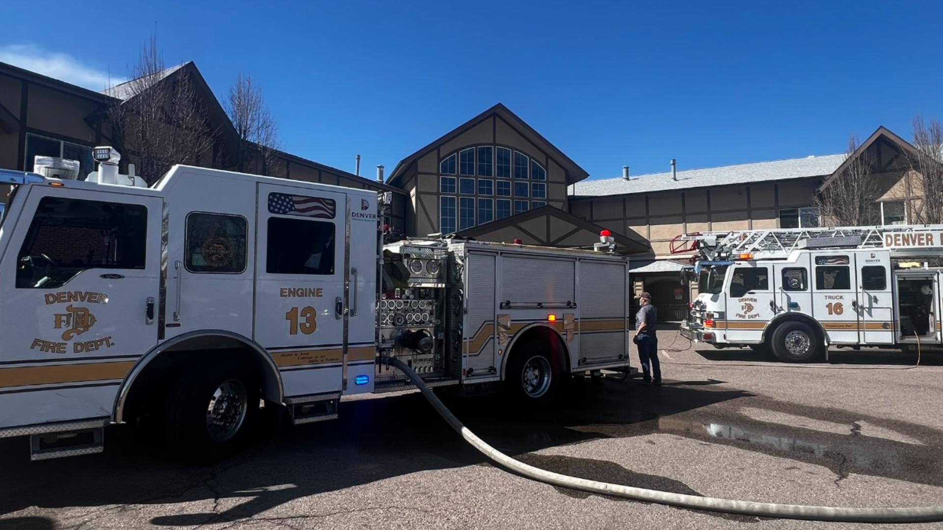 Explosion reported as Denver Fire Department responds to structure fire at retirement community