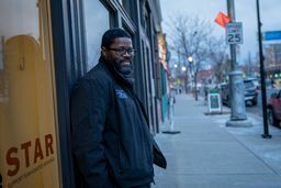 Jerry Morgan, AIM’s lead outreach worker, stands outside the REACH Clinic in Denver’s Five Points neighborhood. He’s done the work for about nine years and says he’s seen an escalation of violence among young people during that time, especially since the pandemic. “Facebook beefs became real beefs. Everybody wanted to fight. Everybody wanted to shoot,” he says. (Stephanie Wolf, KFF Health News)