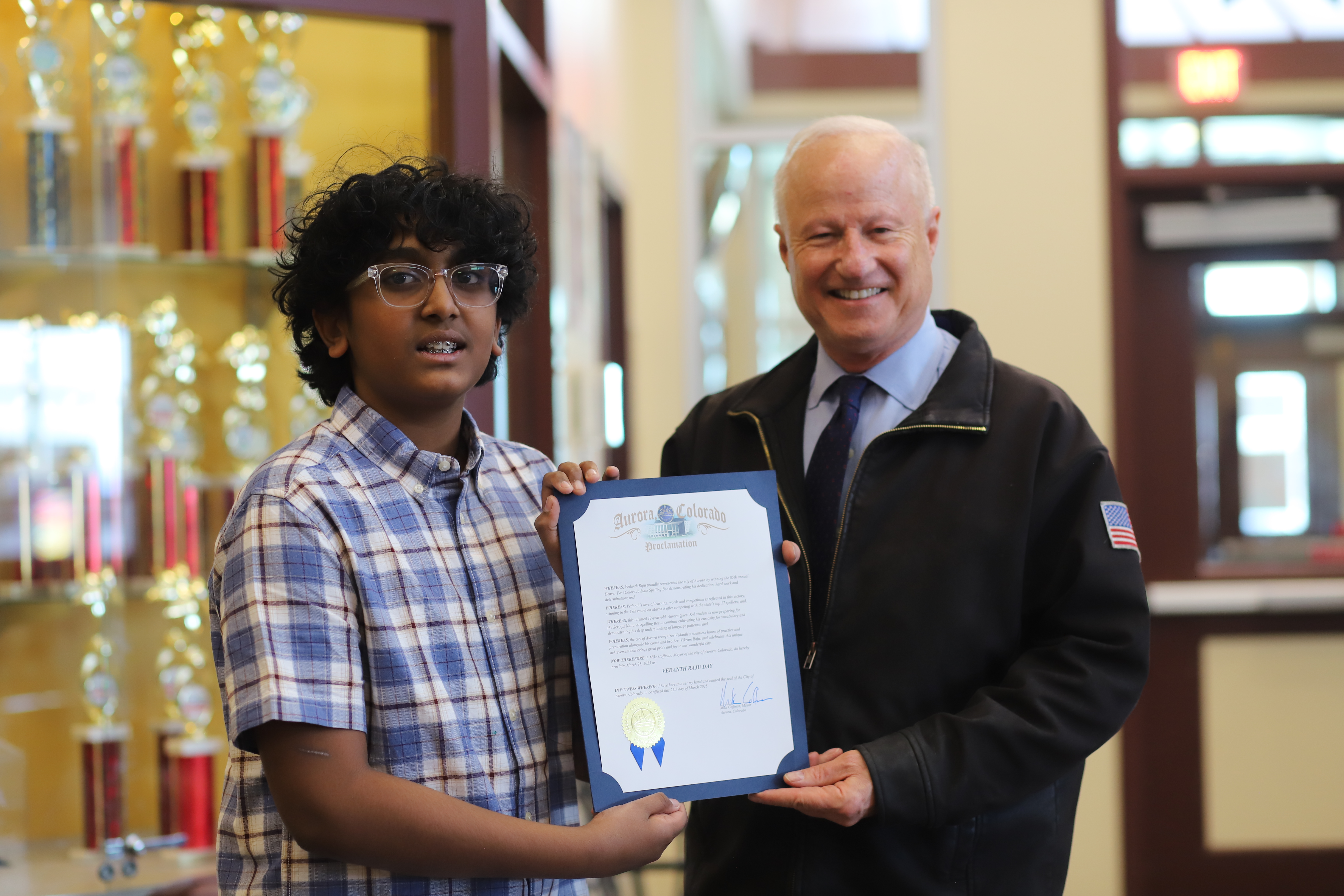 Aurora student represents Colorado in Scripps National Bee