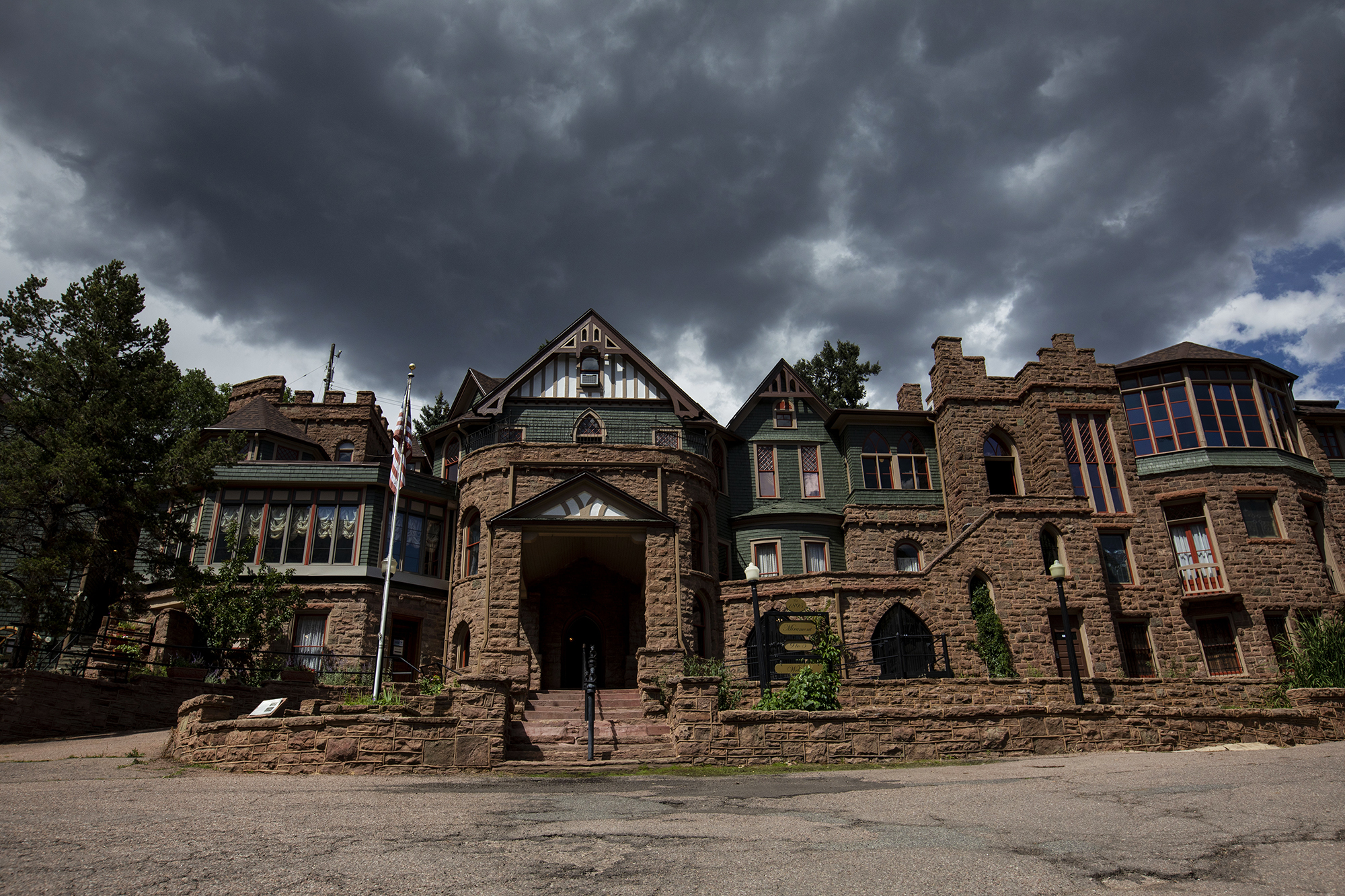The Miramont Castle Museum in Manitou Springs on Wednesday, July 29, 2020. The Miramont Castle was built in 1895 to be used as a private home for Father Jean Baptiste Francolon, the owner and architect of Miramont, and his mother, Marie Francolon. (Chancey Bush/ The Gazette) (Chancey Bush The Gazette)