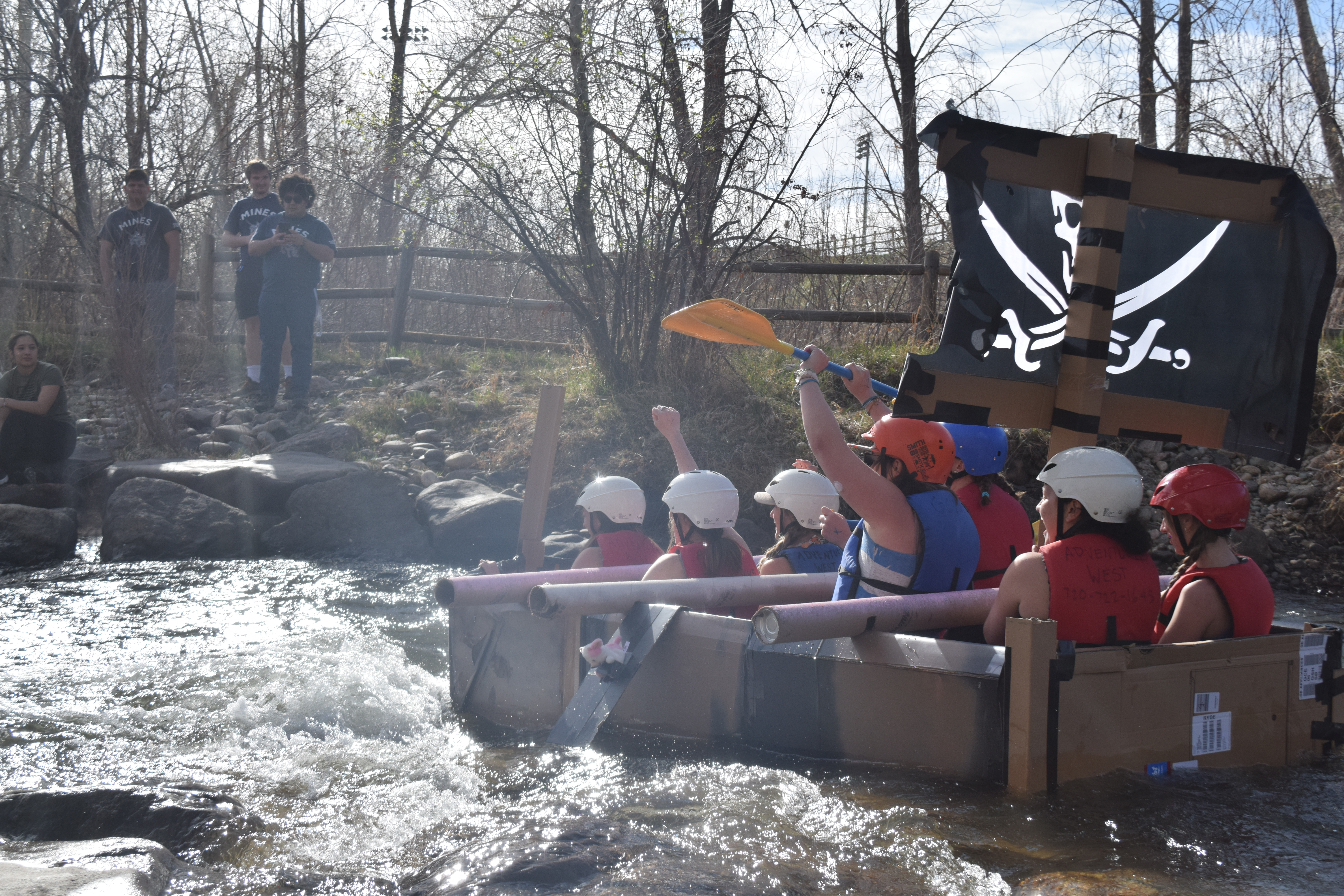 All cardboard!: Colorado School of Mines holds annual boat race
