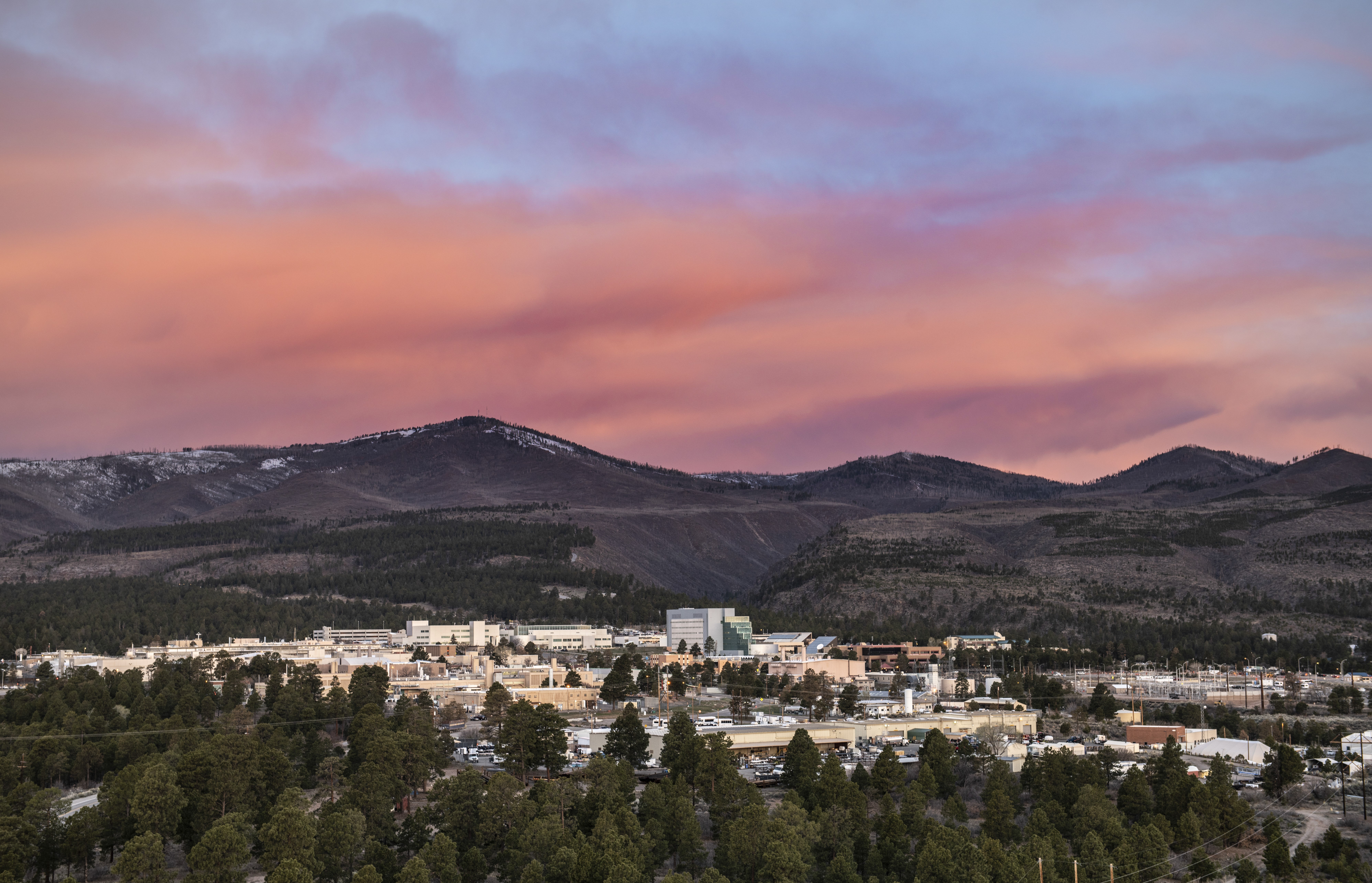 Today, Los Alamos hosts 18,000 workers, three times as many as there were during Robert Oppenheimer's day. (Daniel Owen)