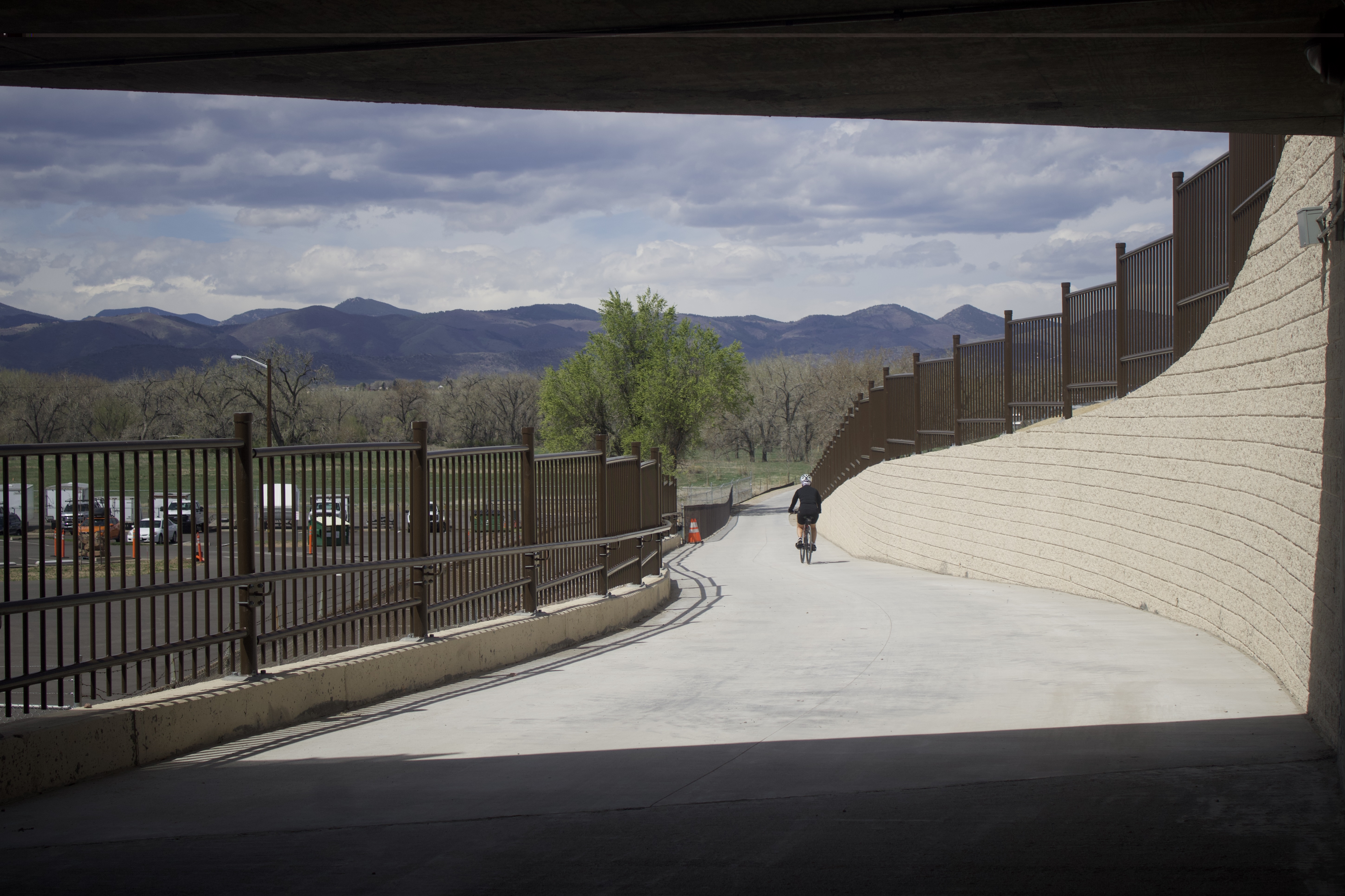 A biker exits the new C-470 Trail and High Line Canal Trail underpass beneath Santa Fe Boulevard towards Chatfield State Park on Wednesday, April 16 in Douglas County, Colorado. (NoahFestensteinCity Government Reporternoah.festenstein@denvergazette.comhttps://denvergazette.com/content/tncms/avatars/9/f0/326/9f032698-379f-11ee-8053-8bacbed4931f.60984dba383441d9647e0e740a08a8e6.png)