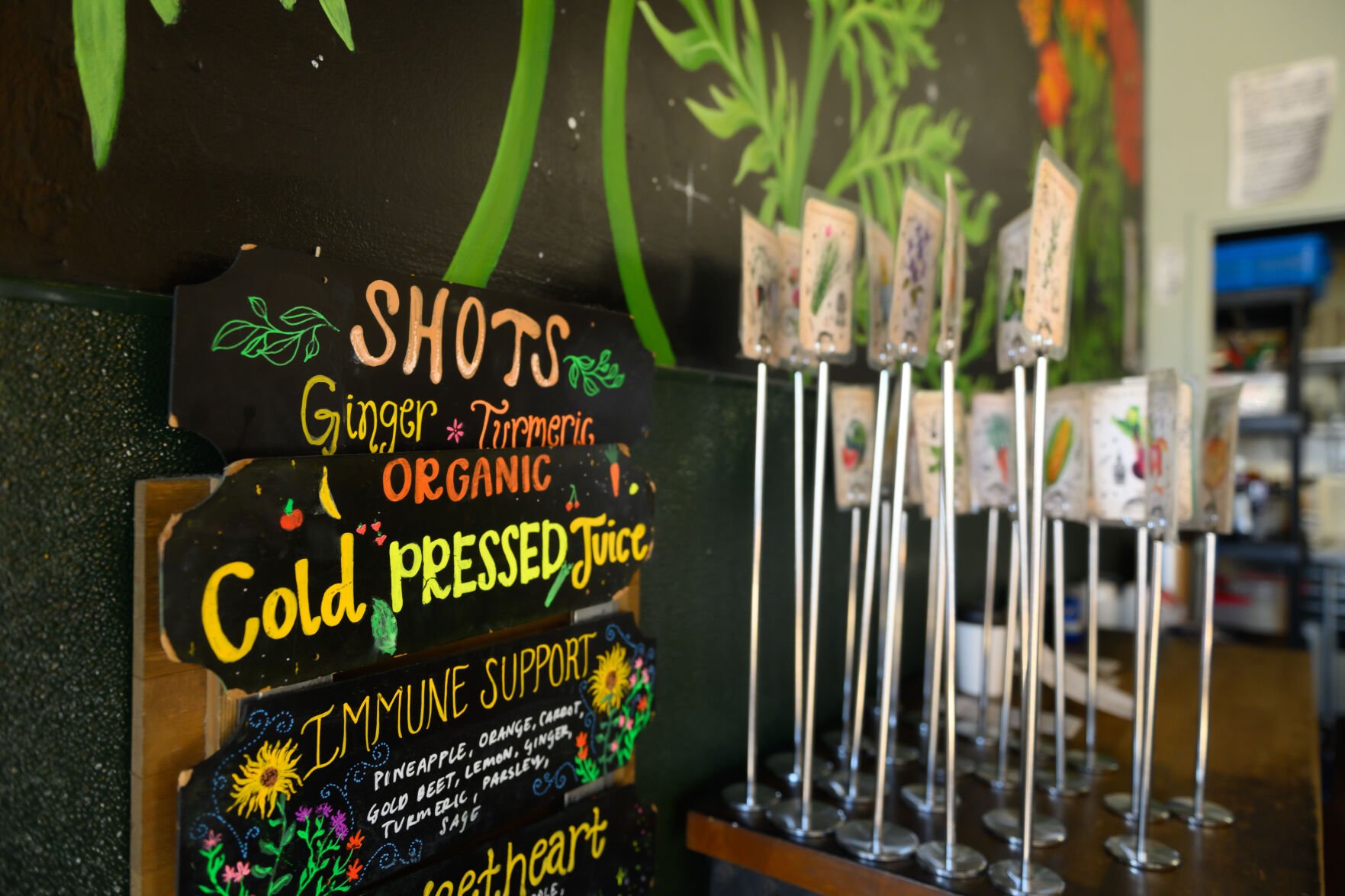 The Corner Beet is a vegan/vegetarian restaurant open for breakfast, lunch and weekend brunch in Denver’s Capital Hill neighborhood. Photo by Mark Reis (Mark Reis)