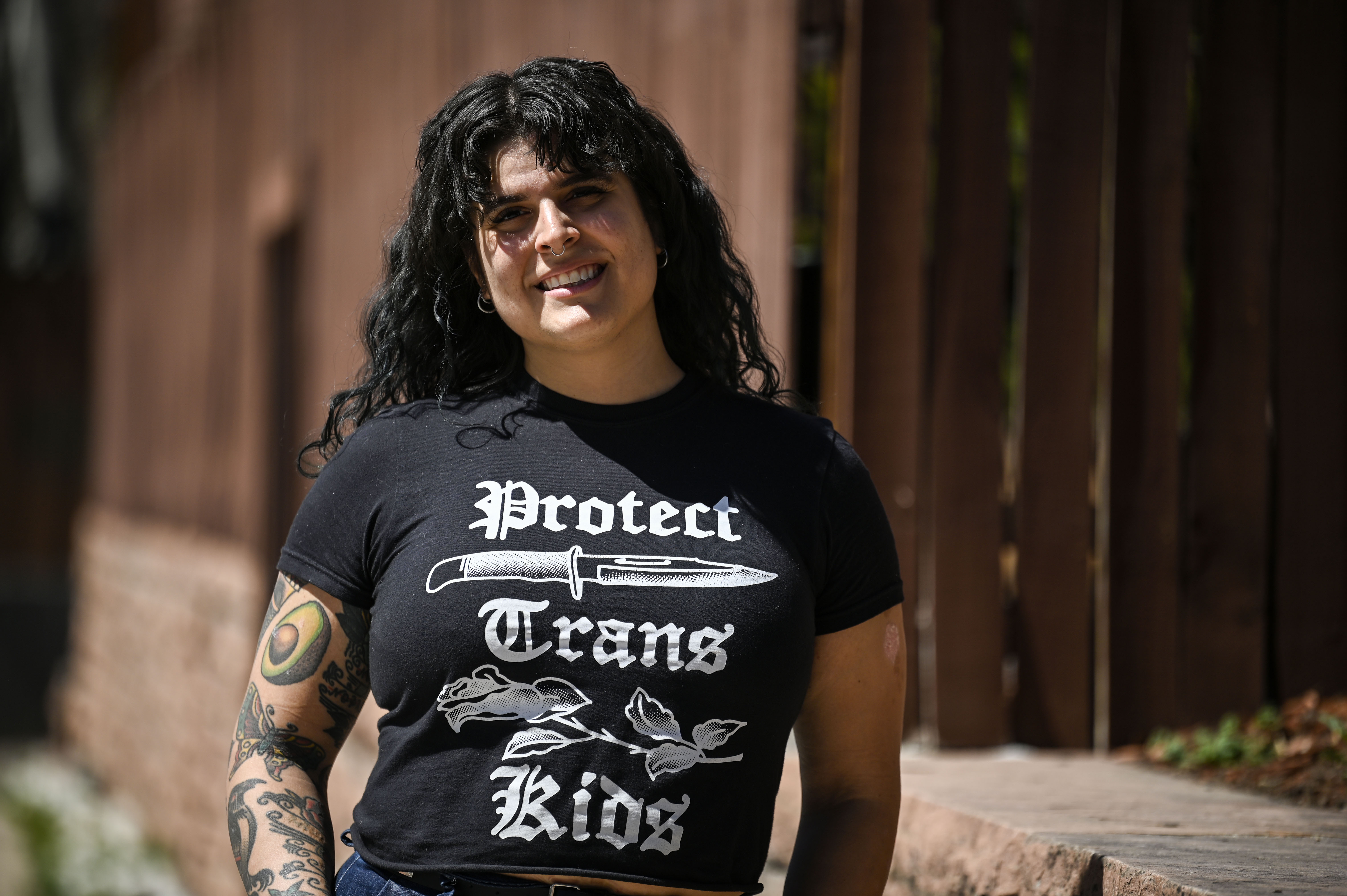 Ruby Sofia Lopez stands for a portrait in Denver on Monday, April 7, 2025. (StephenSwoffordPhotographerstephen.swofford@gazette.comhttps://secure.gravatar.com/avatar/1ddcaf11c5d70eaa58546ddc4e038687?d=mm&r=g)