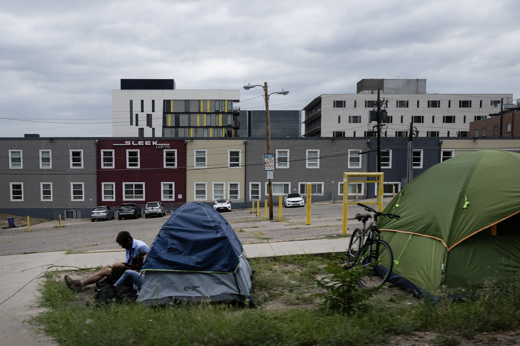 Tents are seen July 20 on Logan Street in Denver. (TimHursttim.hurst@gazette.comhttps://secure.gravatar.com/avatar/aca82bd62b4ee425c598527cd6faa1b1?d=mm&r=g)