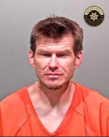 Raymond Henkel, 38, was arrested Tuesday on an outstanding warrant in a home in the 8000 block of West Start Avenue in Littleton. (Courtesy photo, Jefferson County Sheriff's Office)