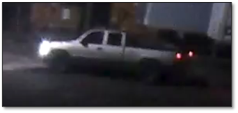 Colorado State Patrol troopers are looking for this vehicle in connection with a burglary from a CSP evidence container in Arapahoe County. The thieves made off with 600 lbs. of marijuana. (Courtesy photo, Colorado State Patrol)