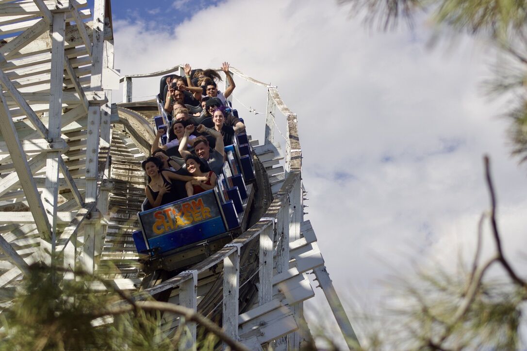Riders brace a drop on Twister lll: Storm Chaser at Elitch Gardens Theme & Water Park on July 5, 2024 in Denver, Colorado. The park's 135th season opens on April 19, 2025. (NoahFestensteinCity Government Reporternoah.festenstein@denvergazette.comhttps://denvergazette.com/content/tncms/avatars/9/f0/326/9f032698-379f-11ee-8053-8bacbed4931f.60984dba383441d9647e0e740a08a8e6.png)