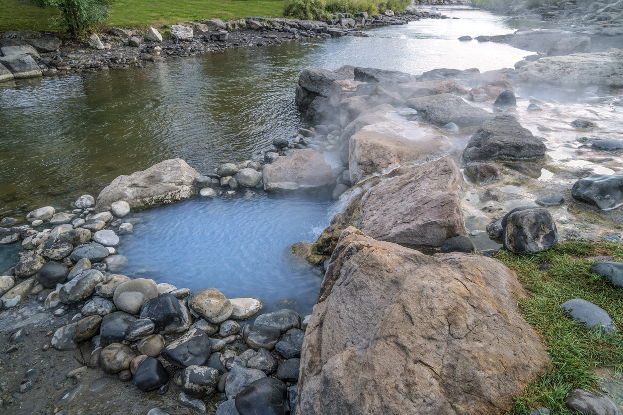Geothermal heated pool in Pagosa Springs, Colorado. File photo. Photo Credit: CampPhoto (iStock). (CampPhoto)