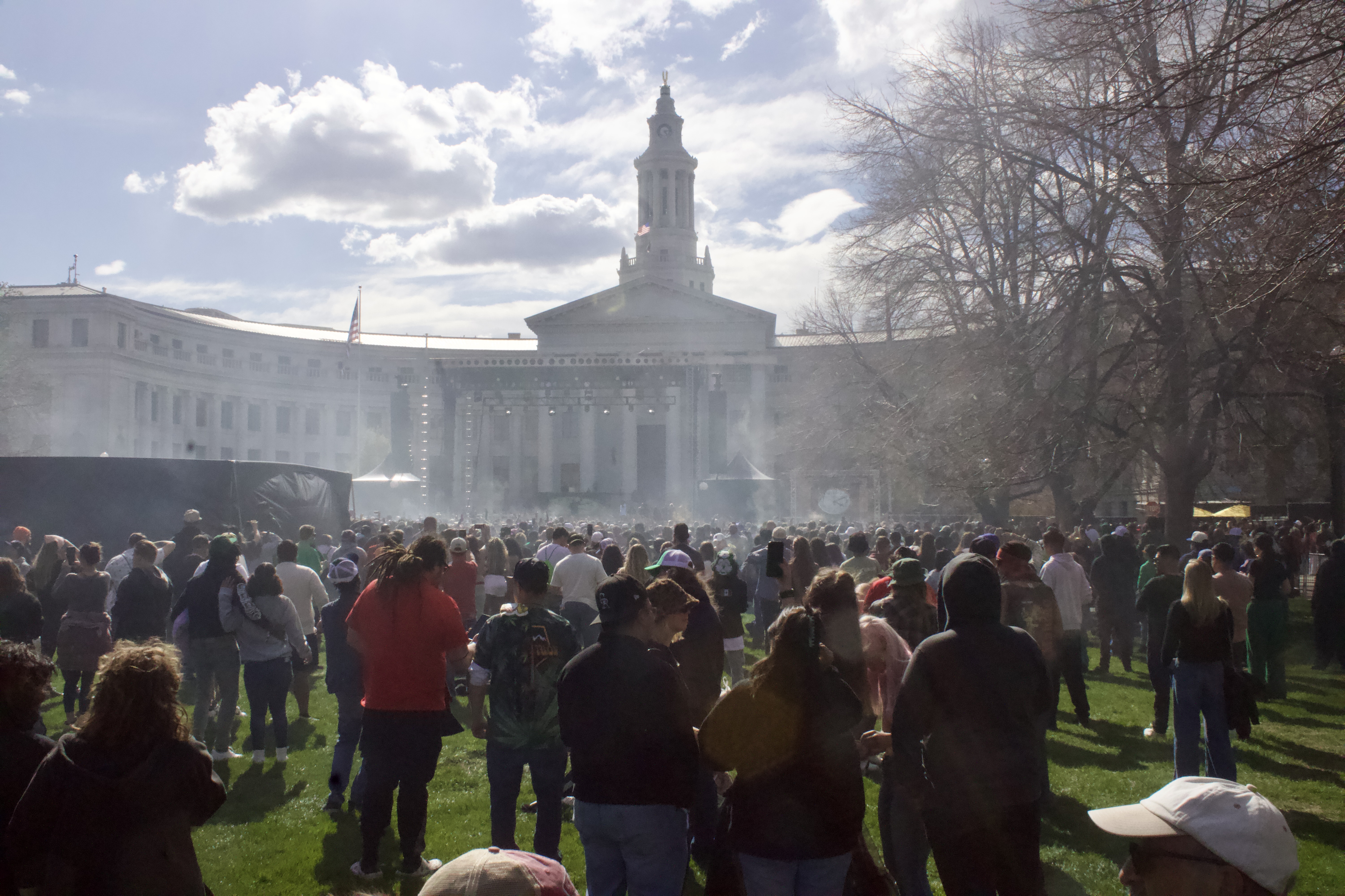 Tommy Chong shows up at Denver’s 420 festival as industry grapples with questions about health, safety