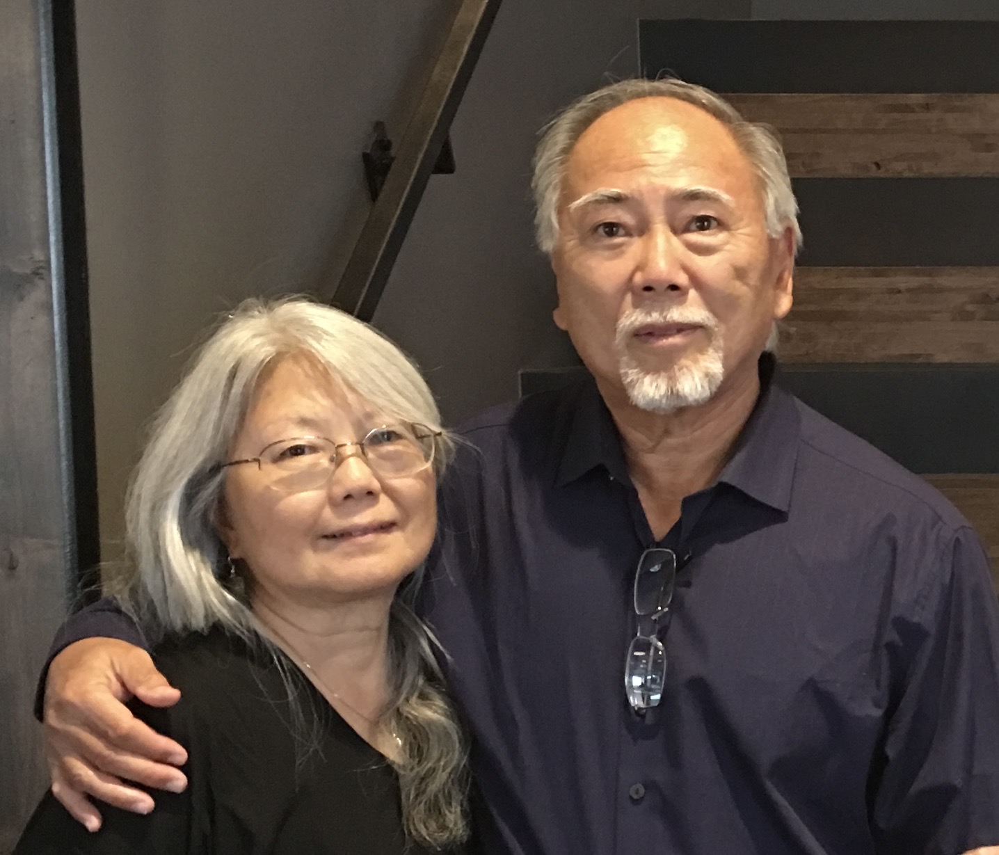 Willitte Hisami Herman (left) with her brother Doug Ishii. Former longtime Colorado State University professor and researcher Ishii died April13, 2025 at the age of 83. (Courtesy photo, the Ishii family)