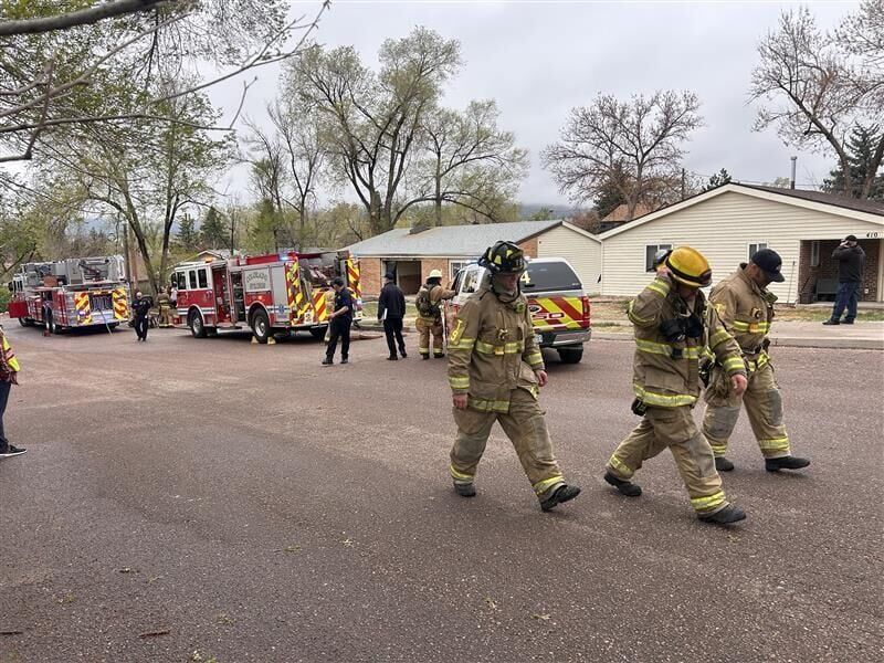4 displaced in Colorado Springs fire Saturday morning; no injuries reported