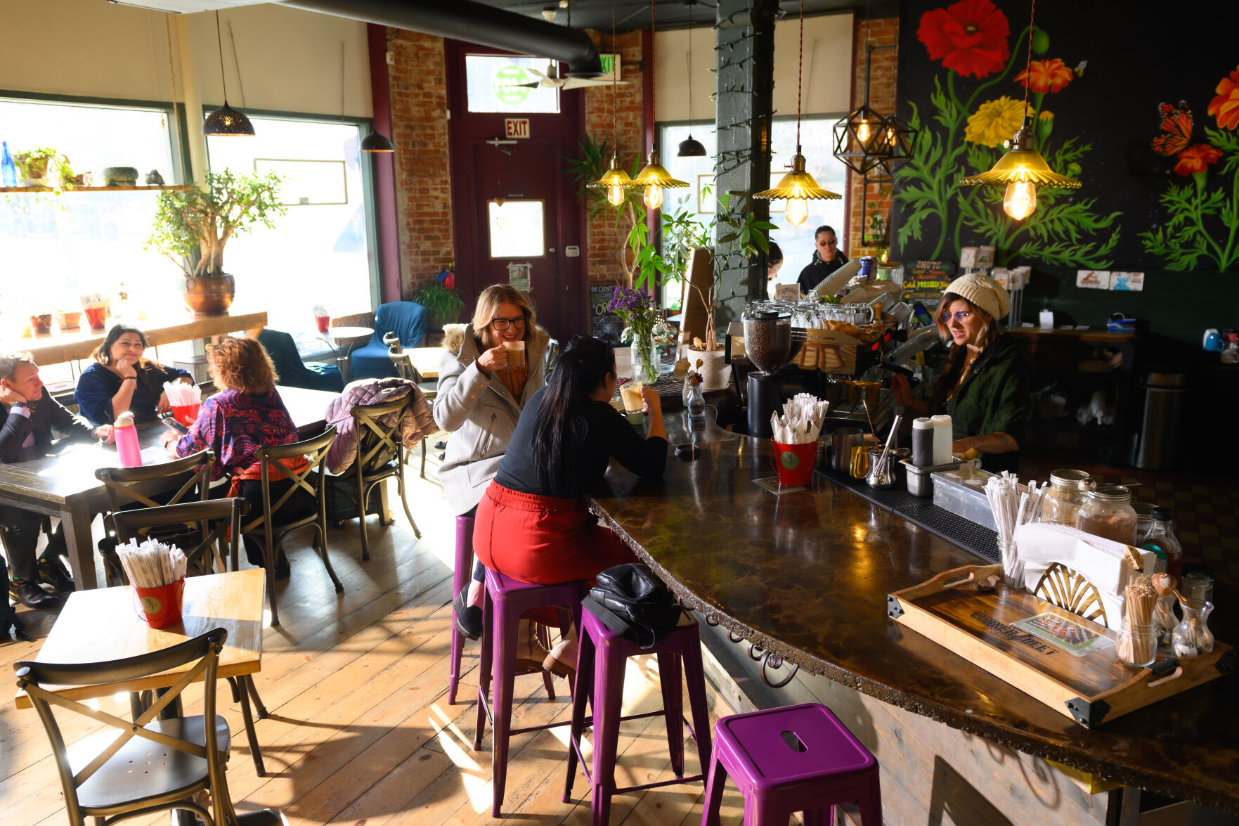 The Corner Beet is a vegan/vegetarian restaurant open for breakfast, lunch and weekend brunch in Denver’s Capital Hill neighborhood. Photo by Mark Reis (Mark Reis)