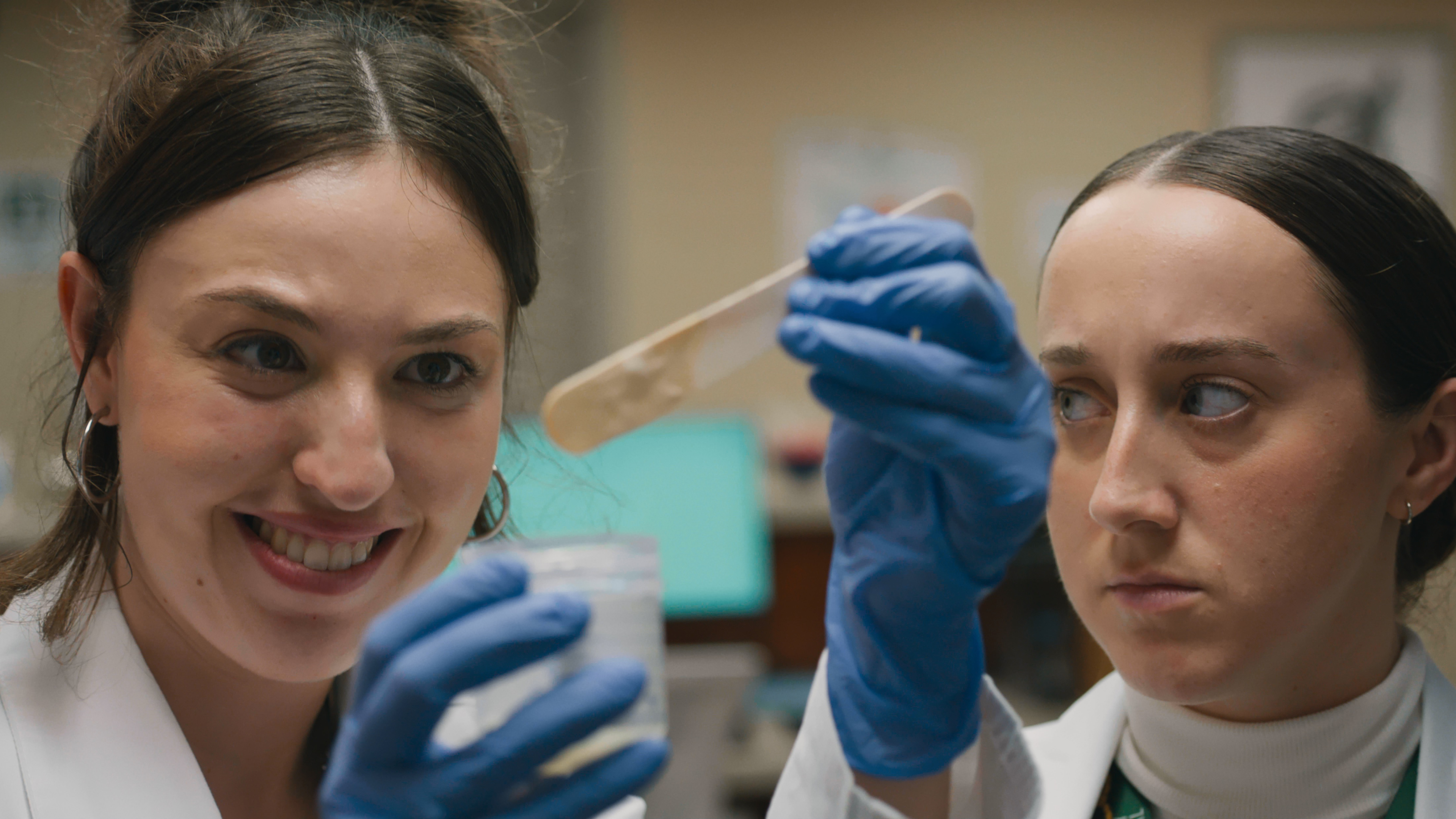 Sarah Adelman, left, brings her real-life story to screen life in her new series 'Busted!' made with several members of Colorado's Everhard family. It's featured this week at SeriesFest.