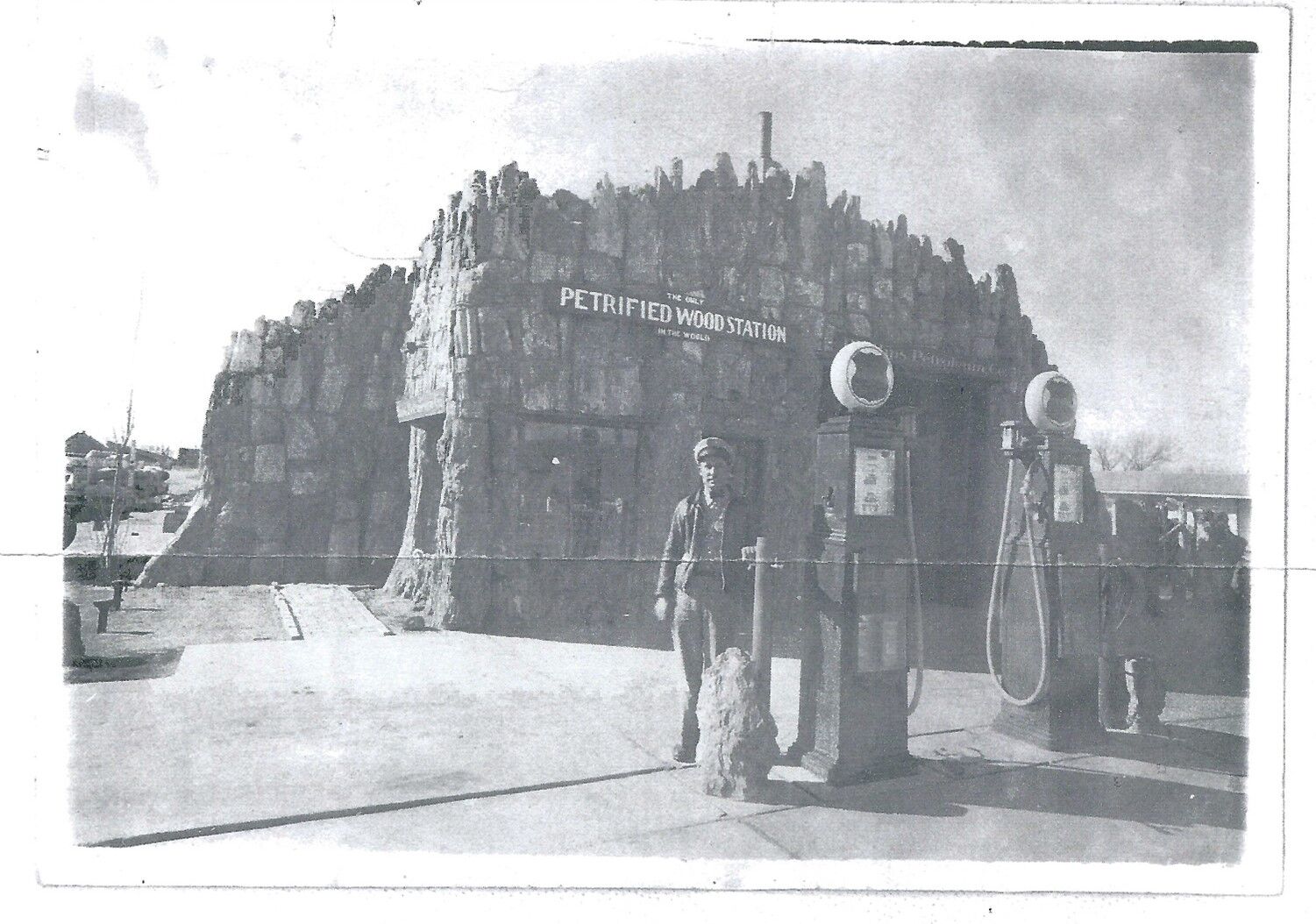 In southeast Colorado, a petrified wood building and a family bond equally strong