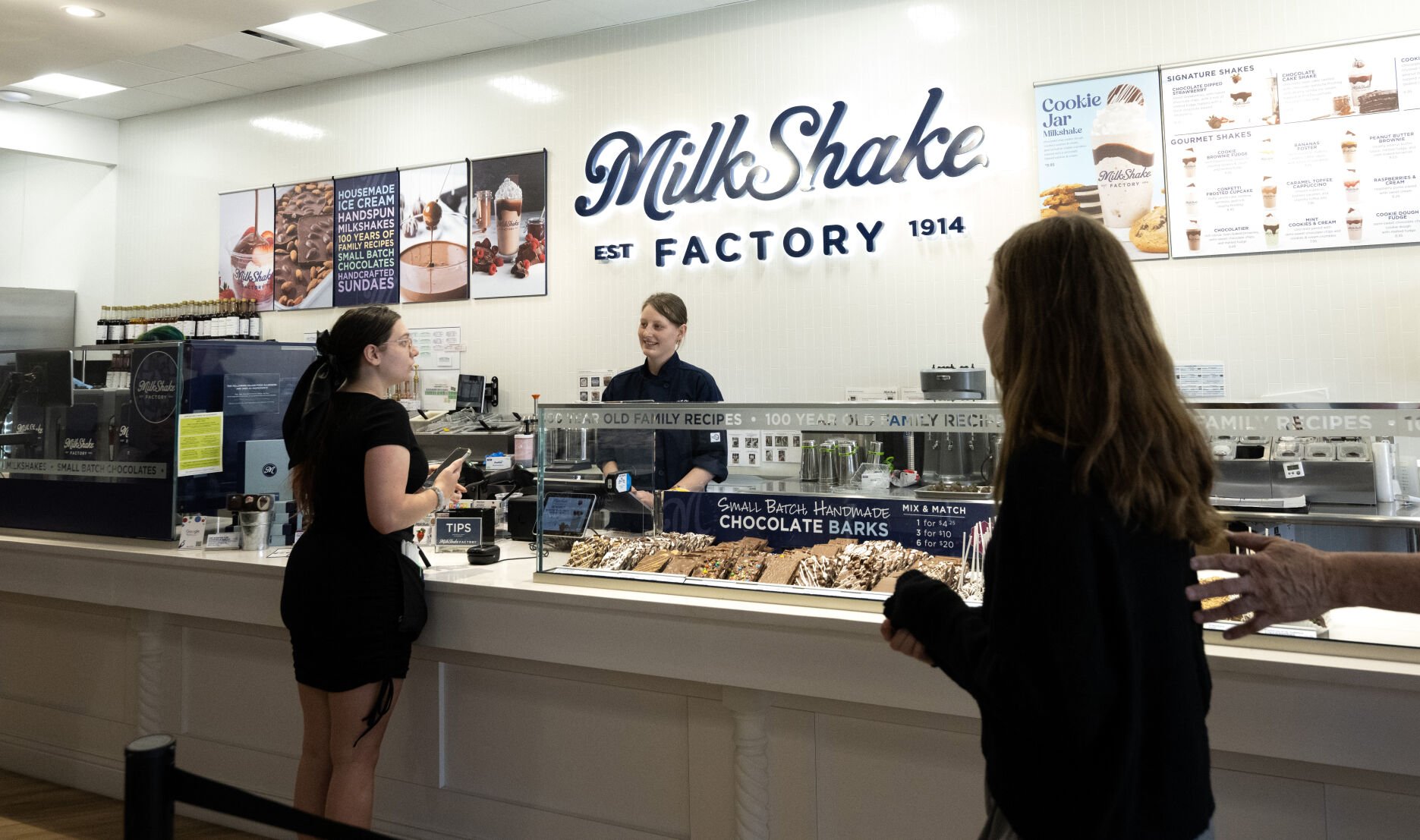 Megan Green, helps customers at the MilkShake Factory Tuesday, April 22, 2025, in Colorado Springs. The business will celebrate its grand opening Saturday, April 26, 2025. (Christian Murdock, The Gazette)