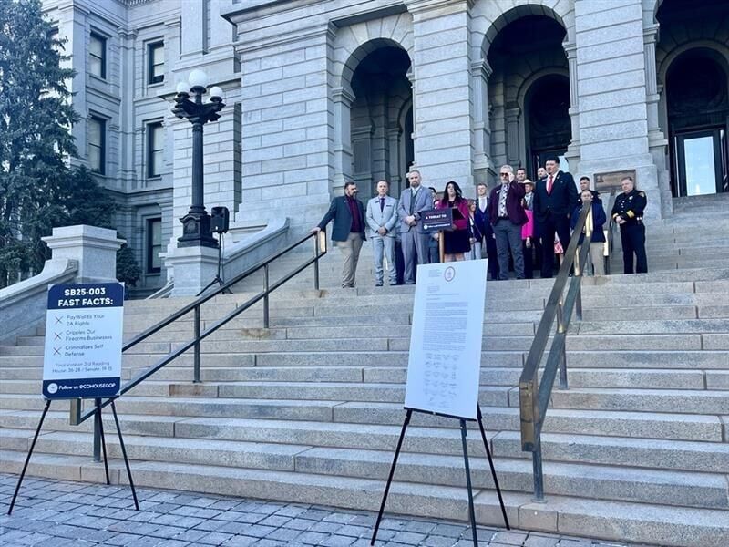 House Republicans announce they have requested the U.S. Attorney General review the constitutionality of Senate Bill 003 during a press conference on April 16, 2025. (MarissaVentrelliReportermarissa.ventrelli@coloradopolitics.comhttps://secure.gravatar.com/avatar/52a7afcad9fc4339f1e3225c6b2814d4?d=mm&r=g)