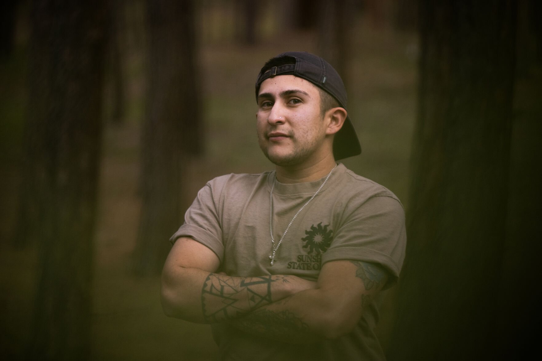 Sgt. Mason Benavides has been in the Army for nearly six years and works as a chemical, biological, radiological and nuclear specialist. 