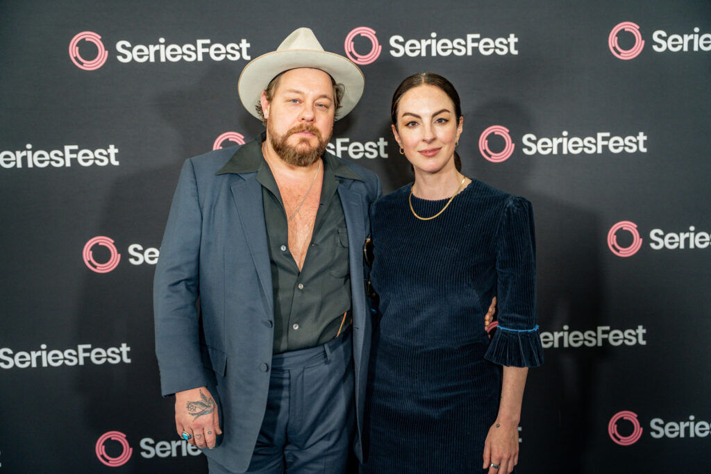 Nathaniel Rateliff and Taylor Lynn McFadden appeared at the 2025 SeriesFest gala on May 2, 2025, at Asterisk in Denver. The following night, Rateliff was honored by Denver School of the Arts. On May 30, he will attend a screening of the new film 'Wish You Were Here,' which features two of his songs. (BEAU NGU/SERIESFEST)