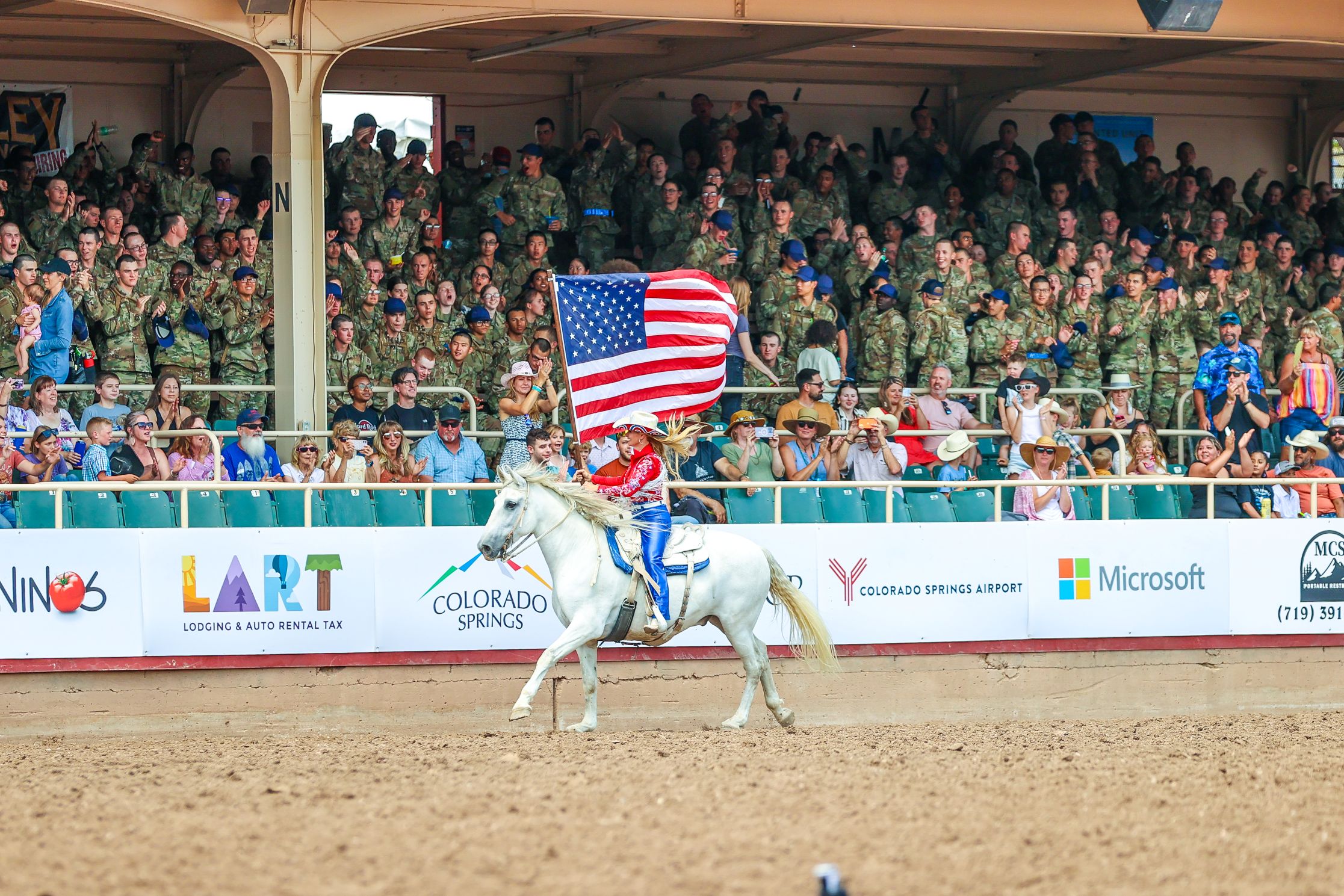 Photo by Brian Gauck courtesy of the NFR Open at the Pikes Peak or Bust Rodeo (Photography © Brian Gauck)
