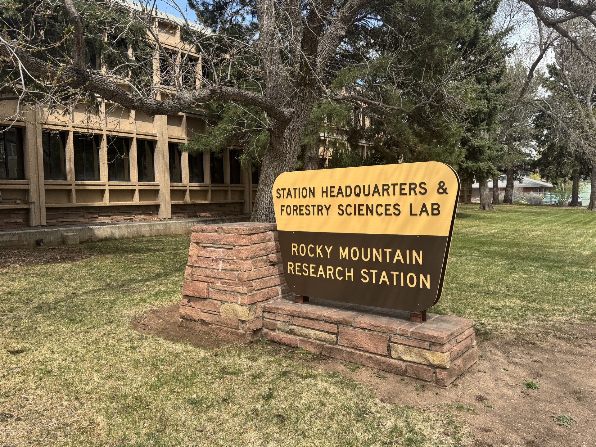 The Rocky Mountain Research Station in Fort Collins, one of the federal buildings that could be affected by DOGE cuts. (Savannah Eller, The Gazette)